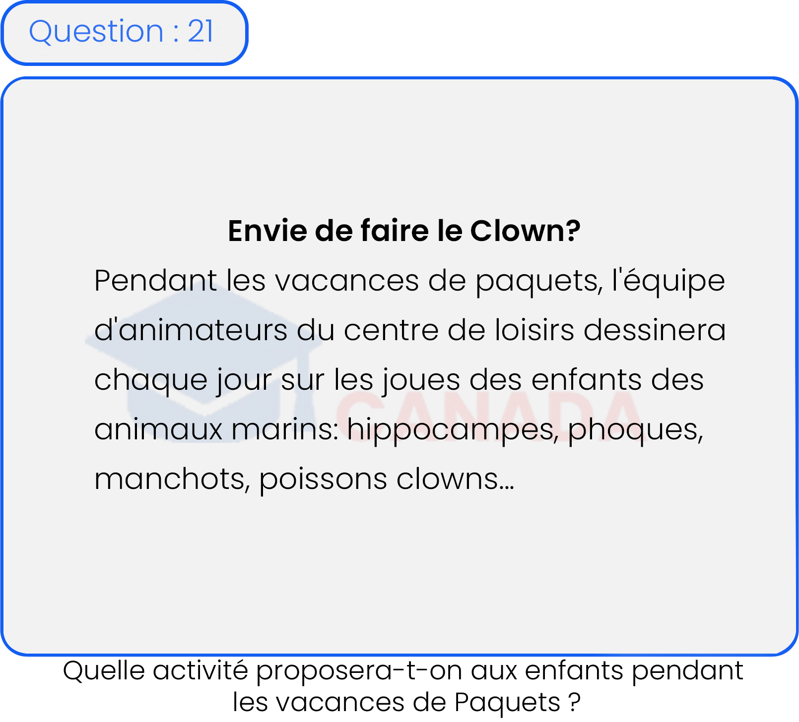 Question 21
