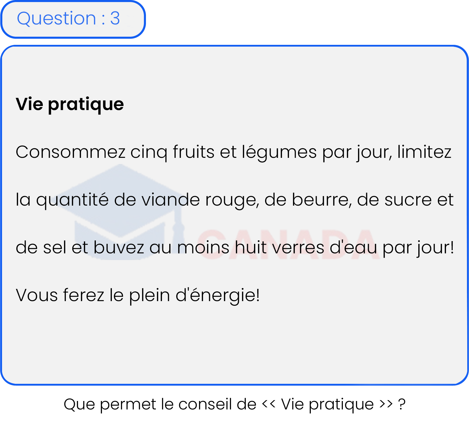 Question 3