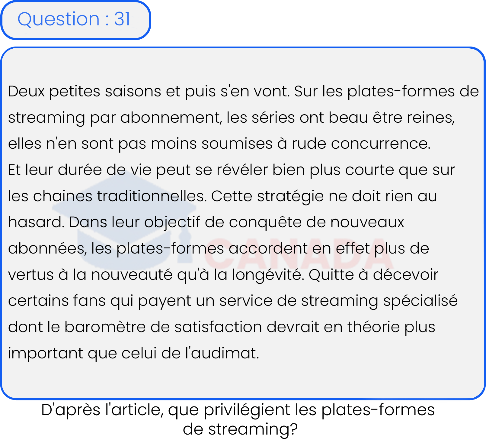 Question 31
