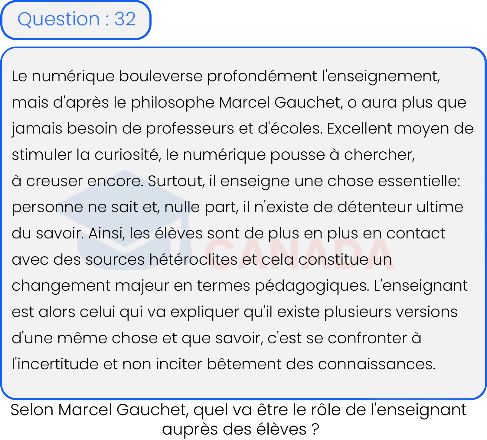 Question 32