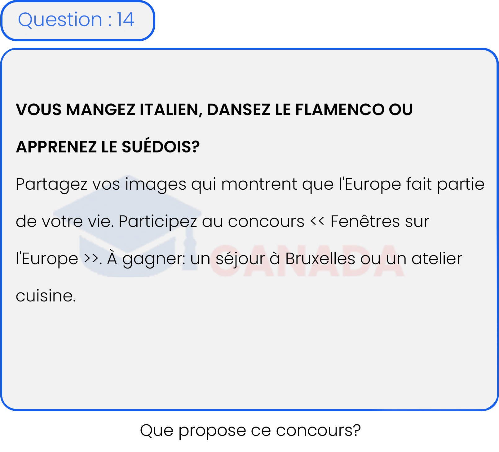 Question 14
