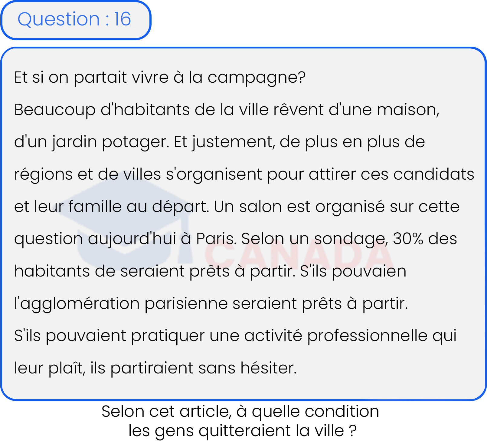 Question 16