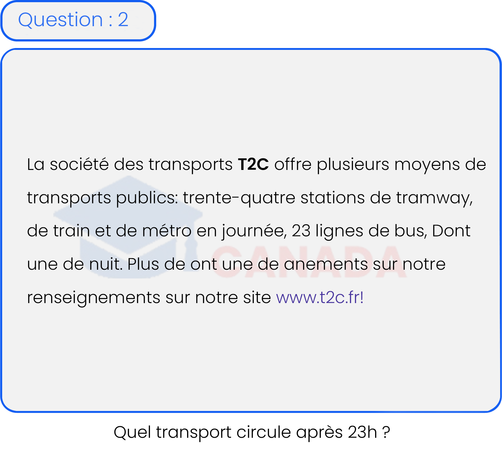 Question 2