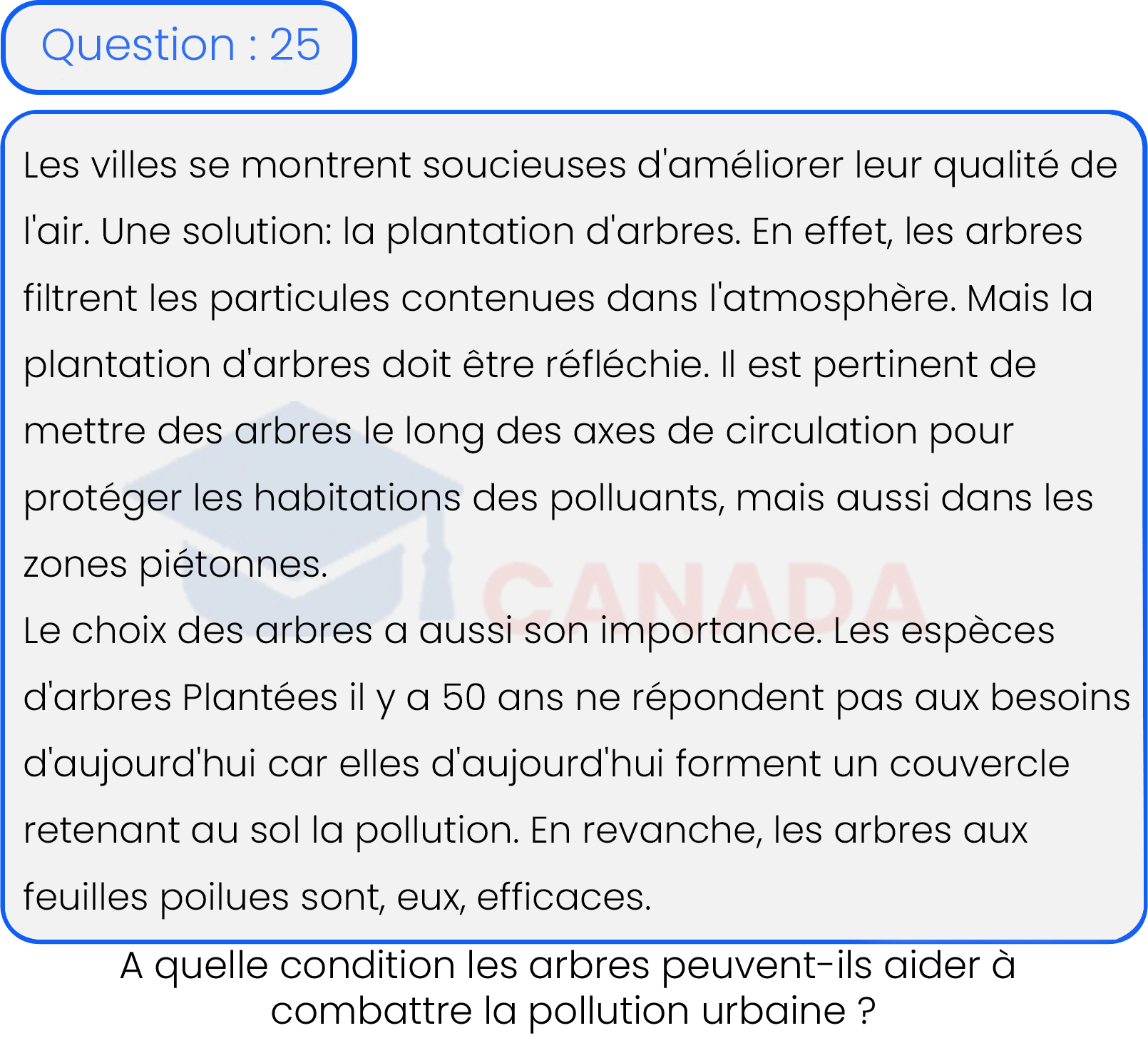 Question 25