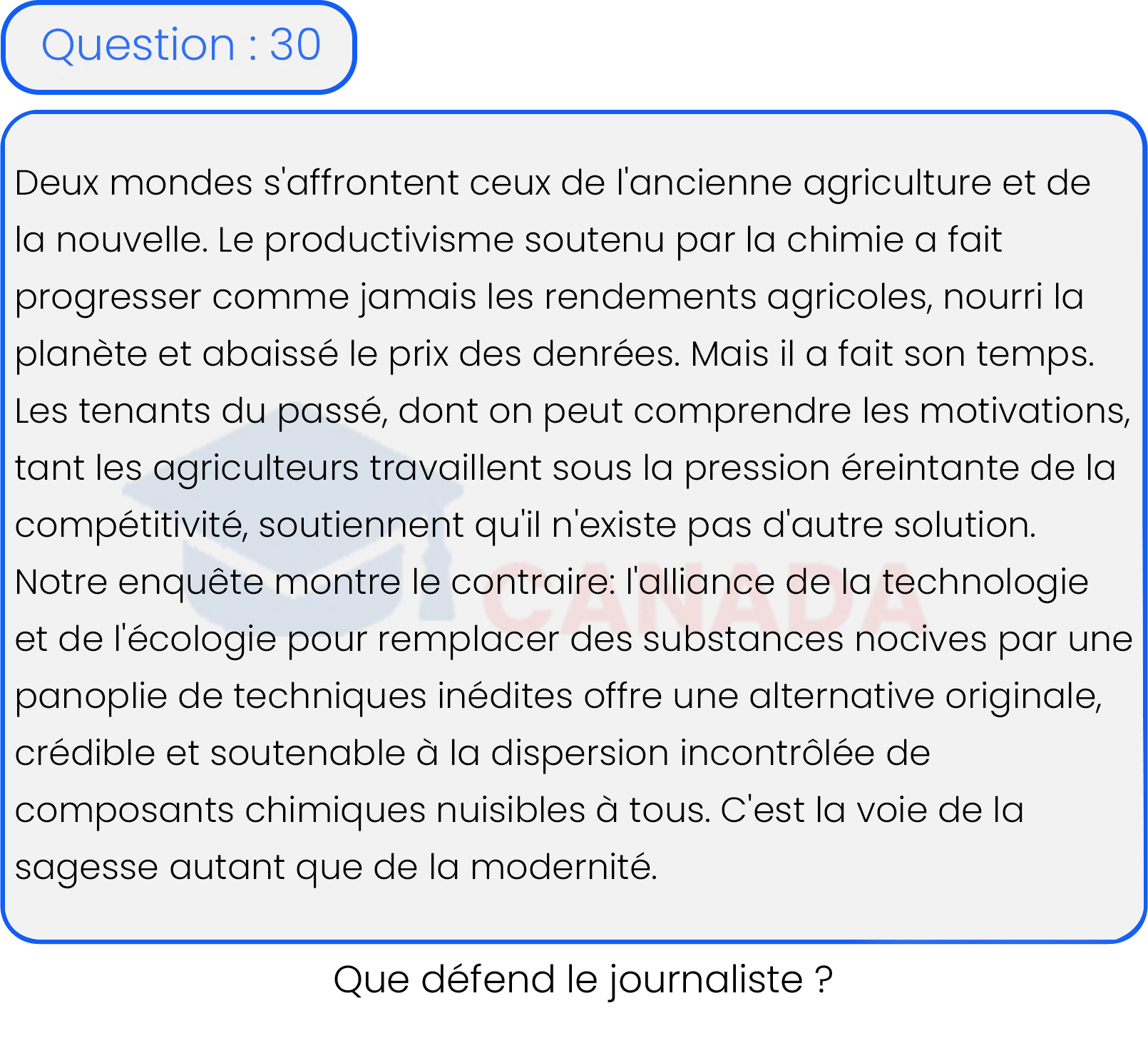 Question 30