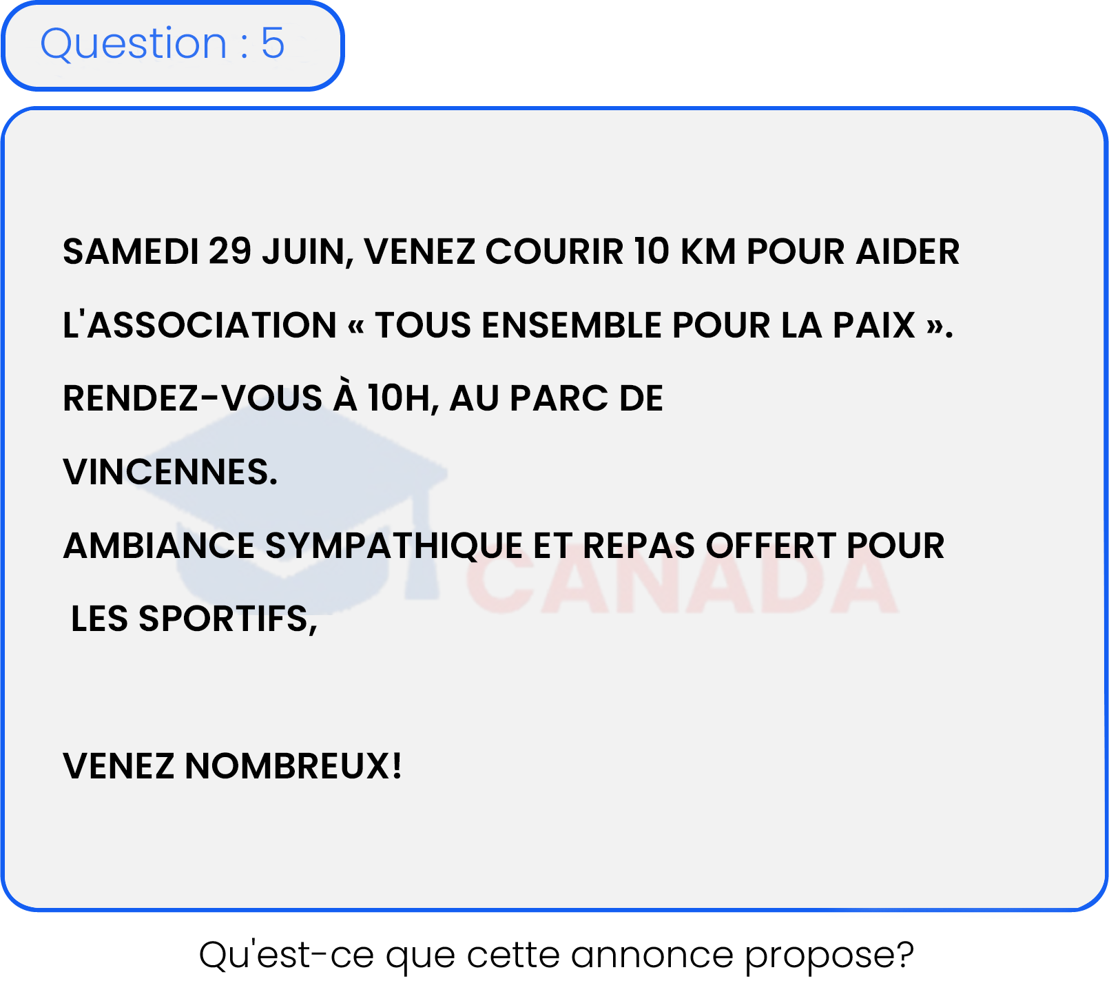 Question 5