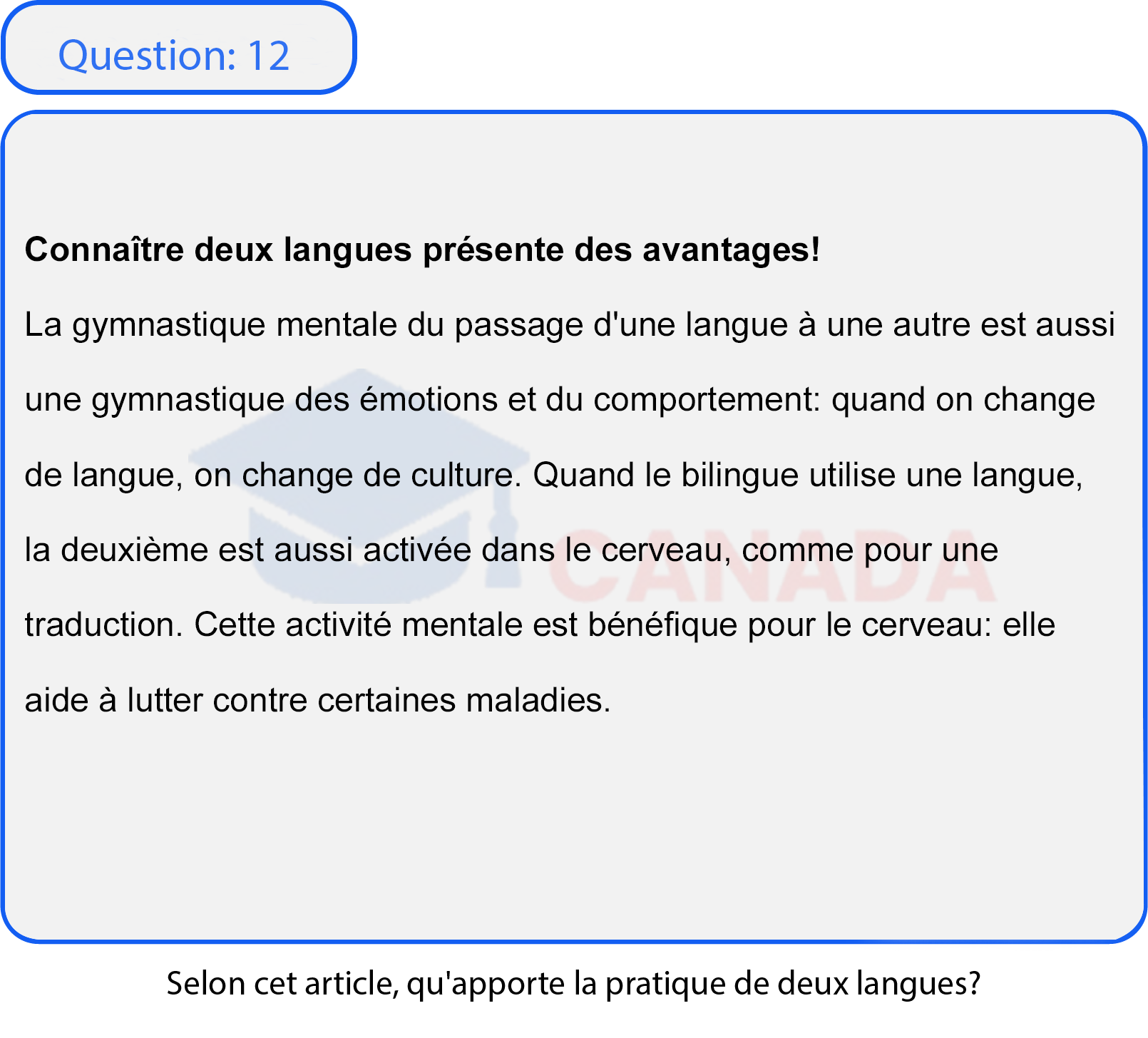 Question 12