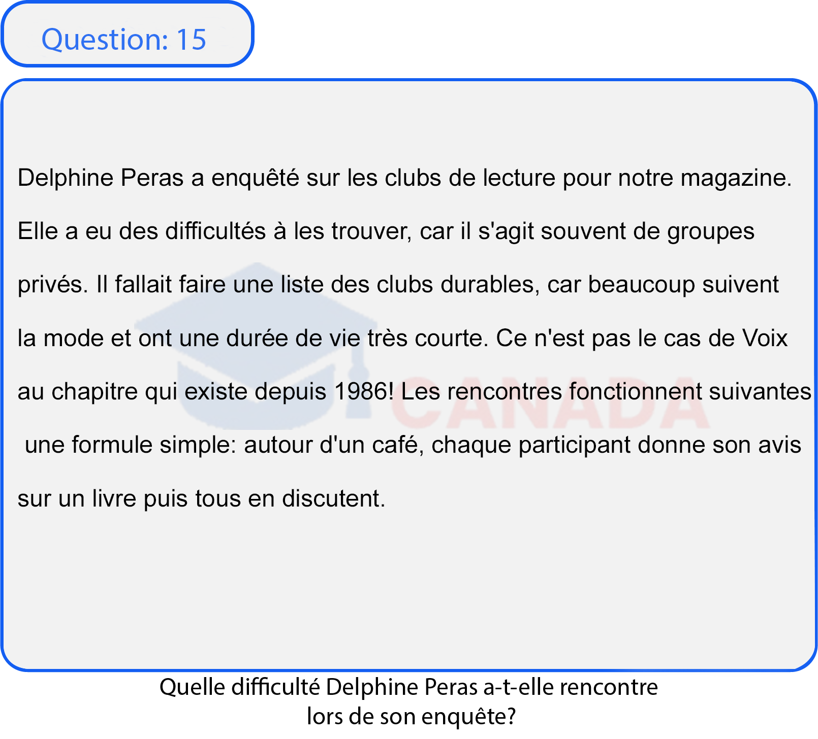Question 15
