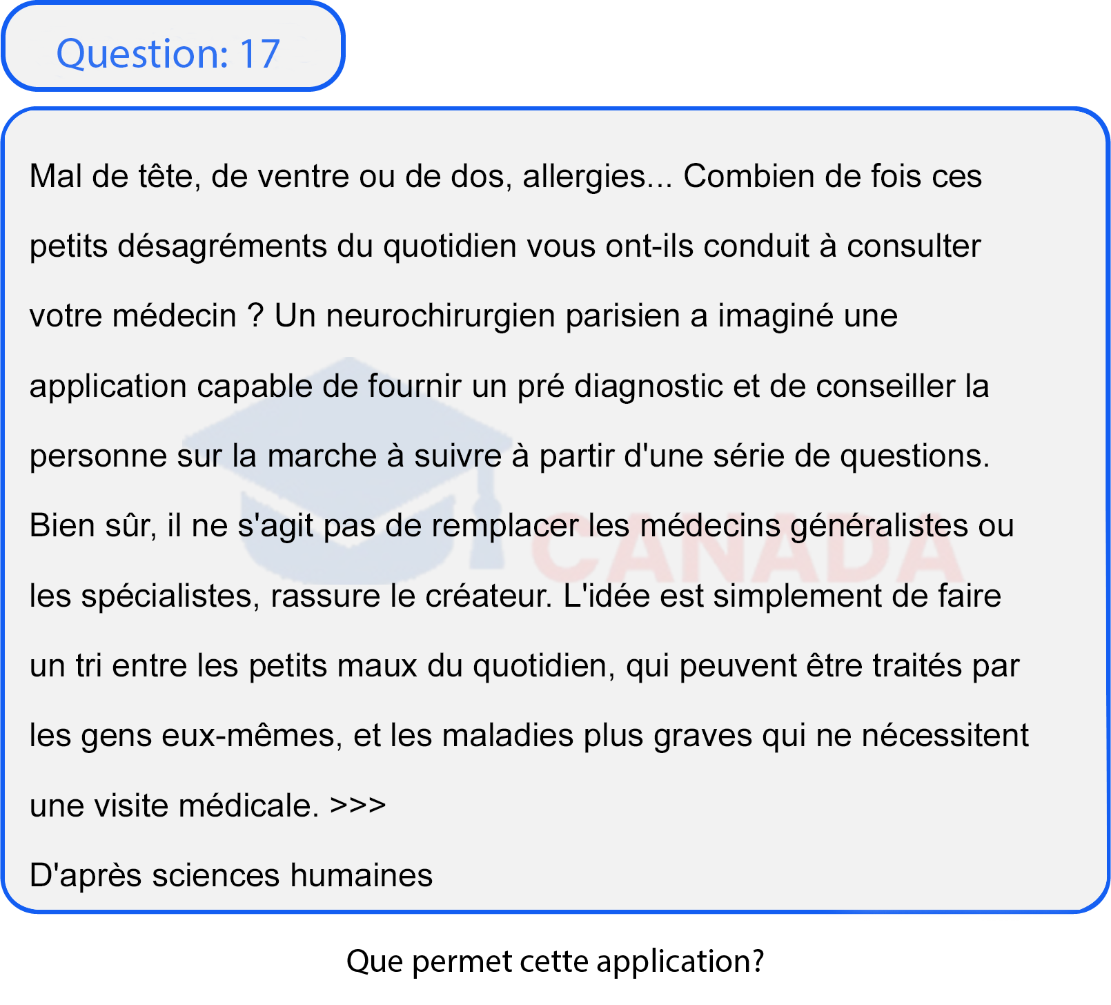 Question 17