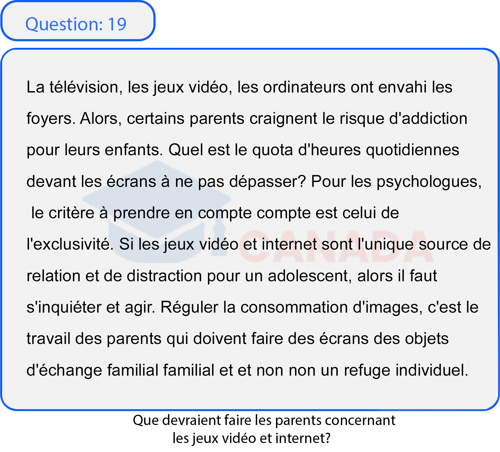 Question 19