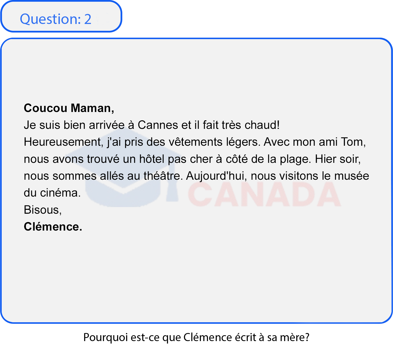 Question 2