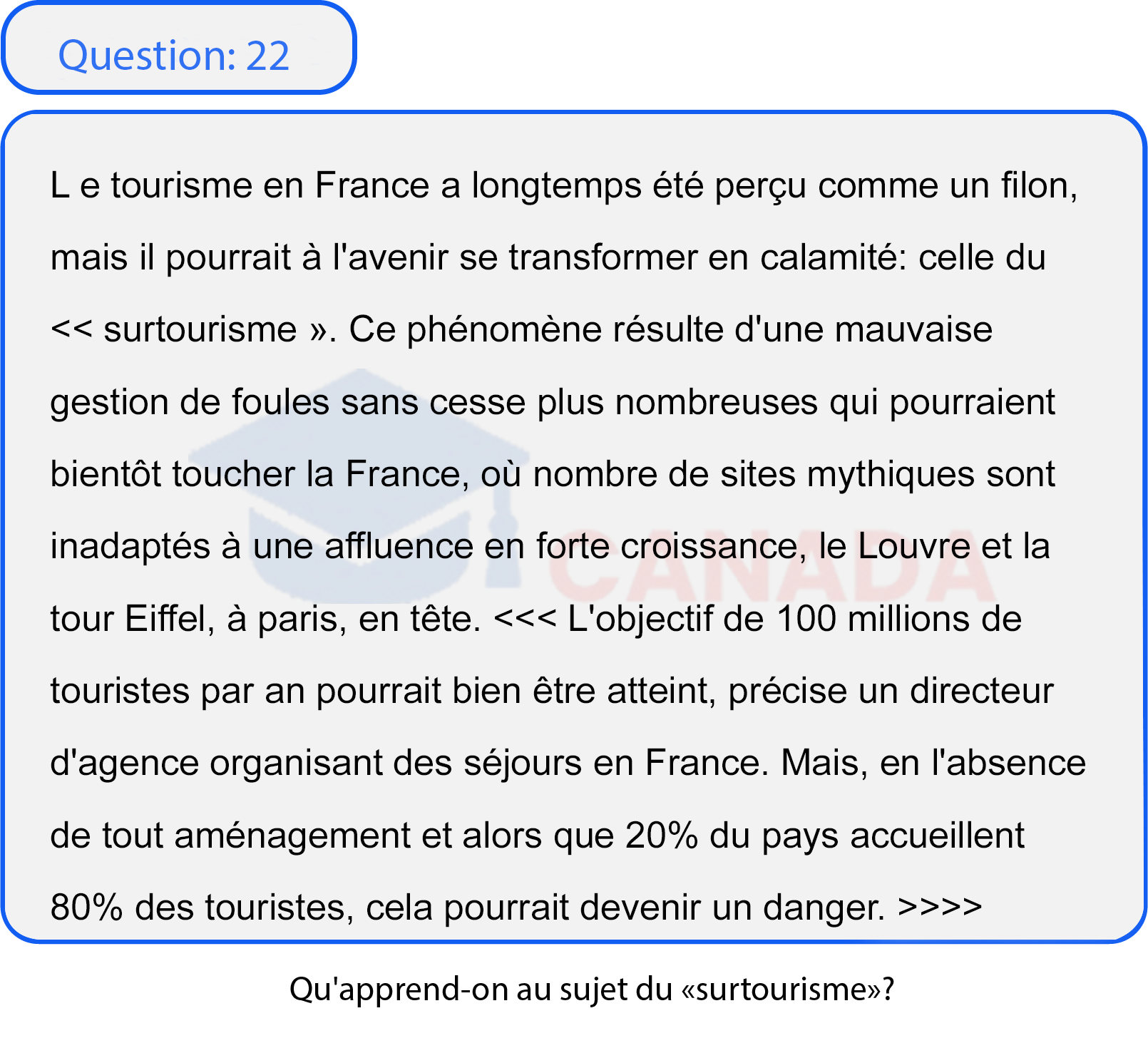Question 22
