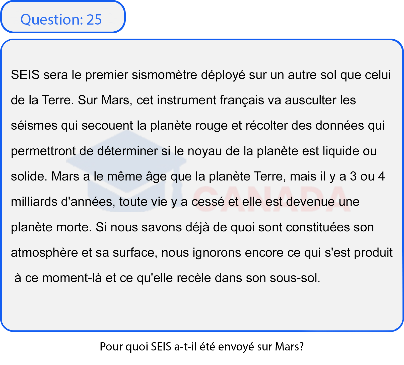Question 25