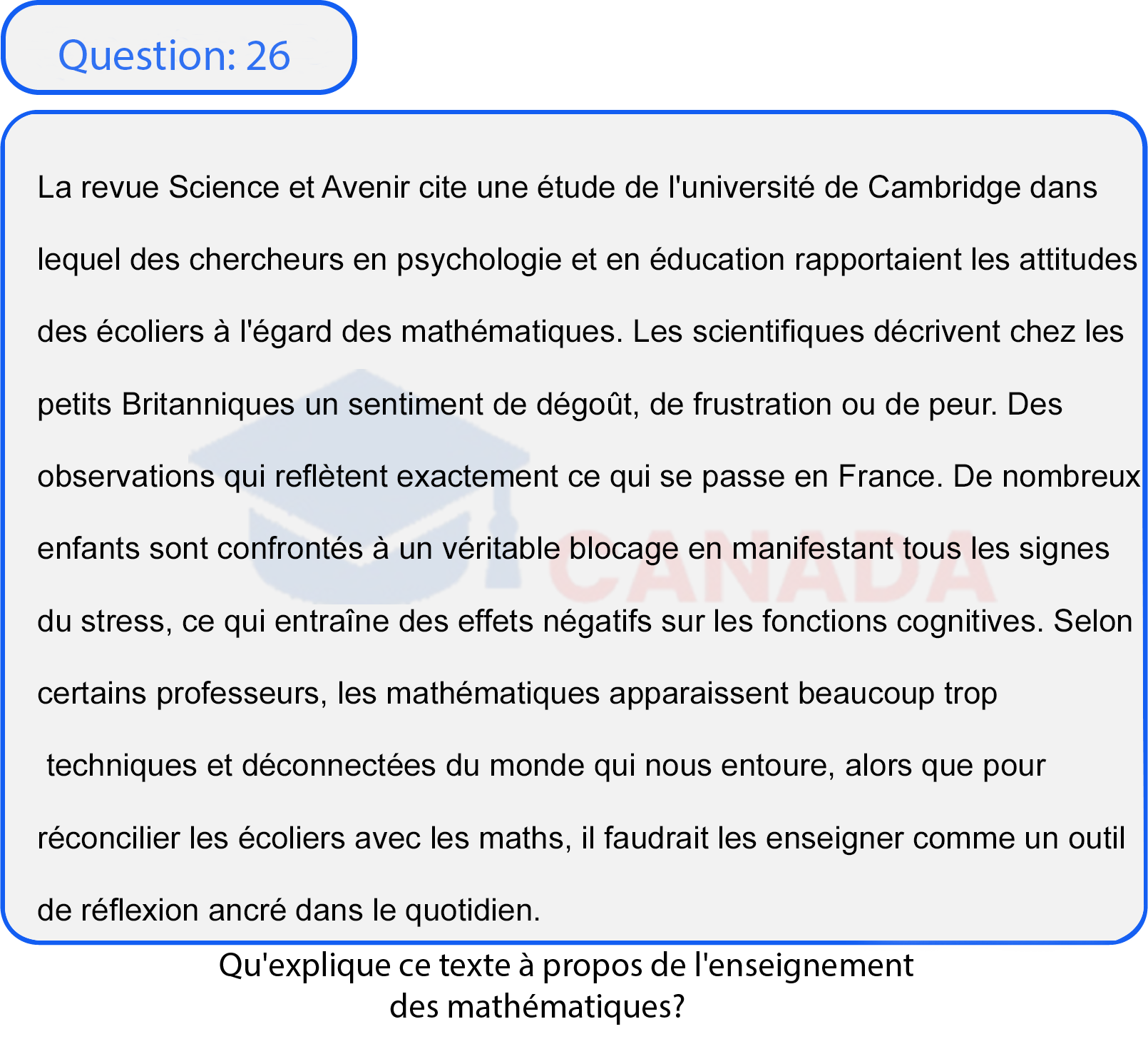 Question 26