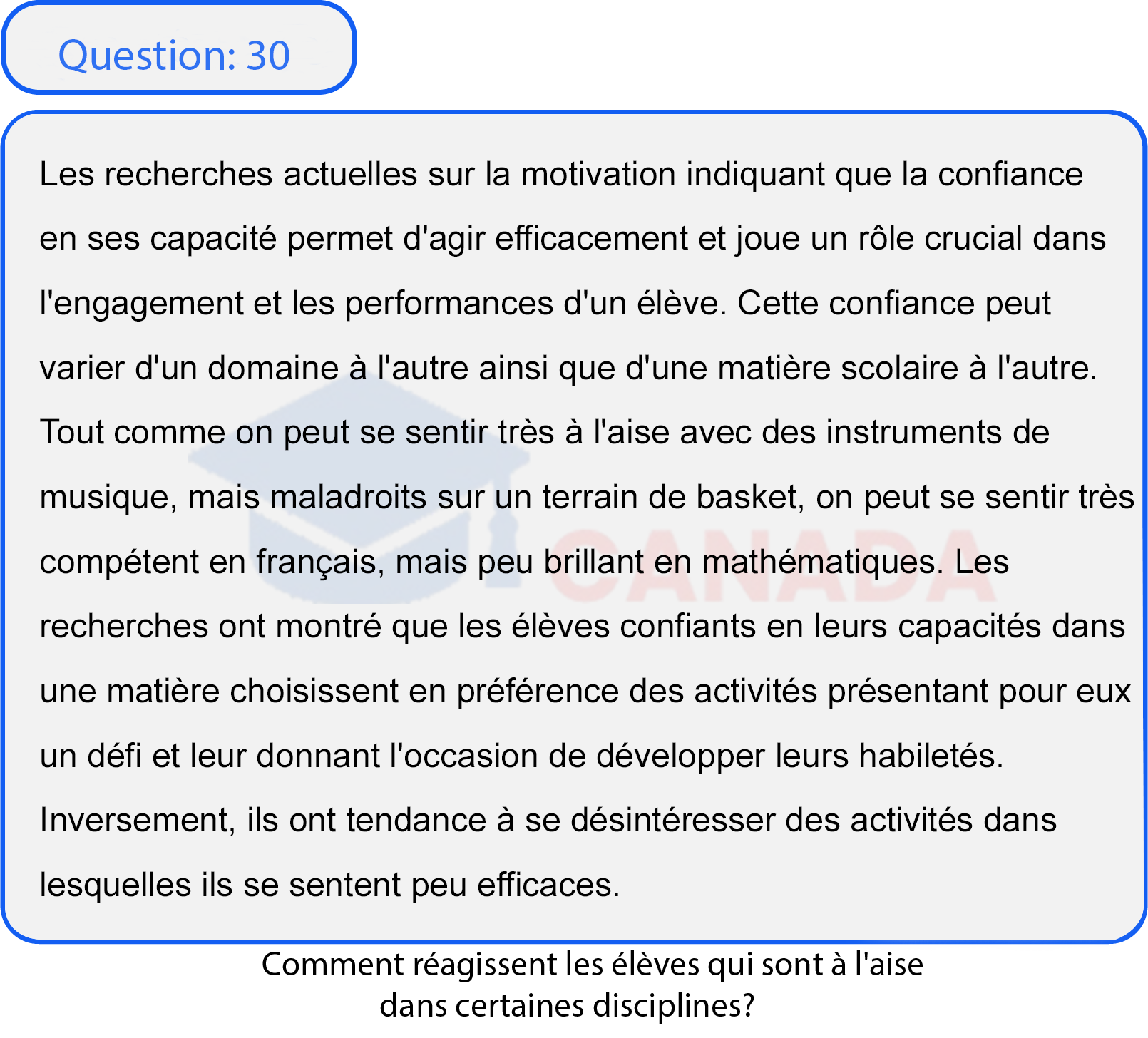 Question 30