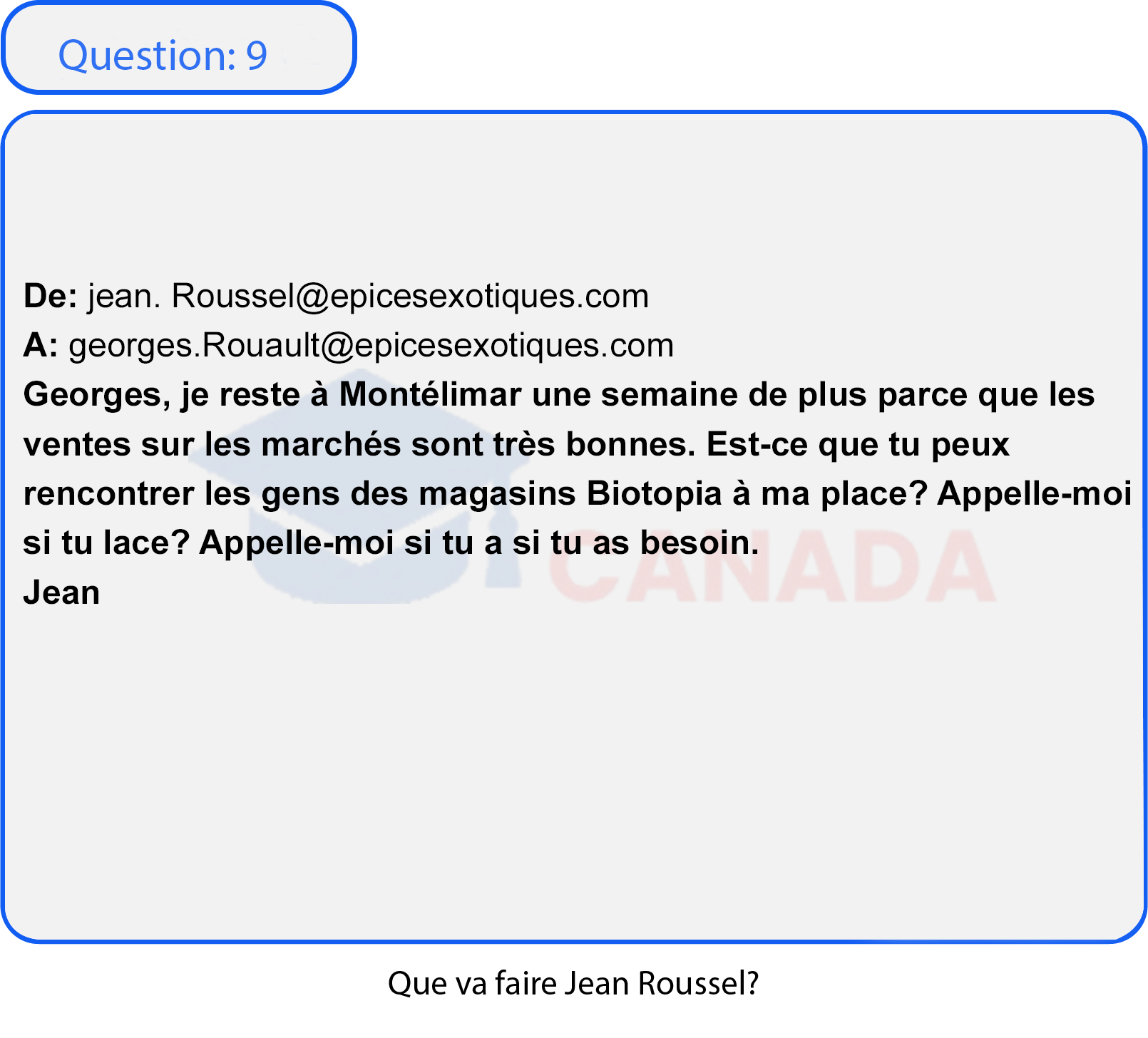 Question 9