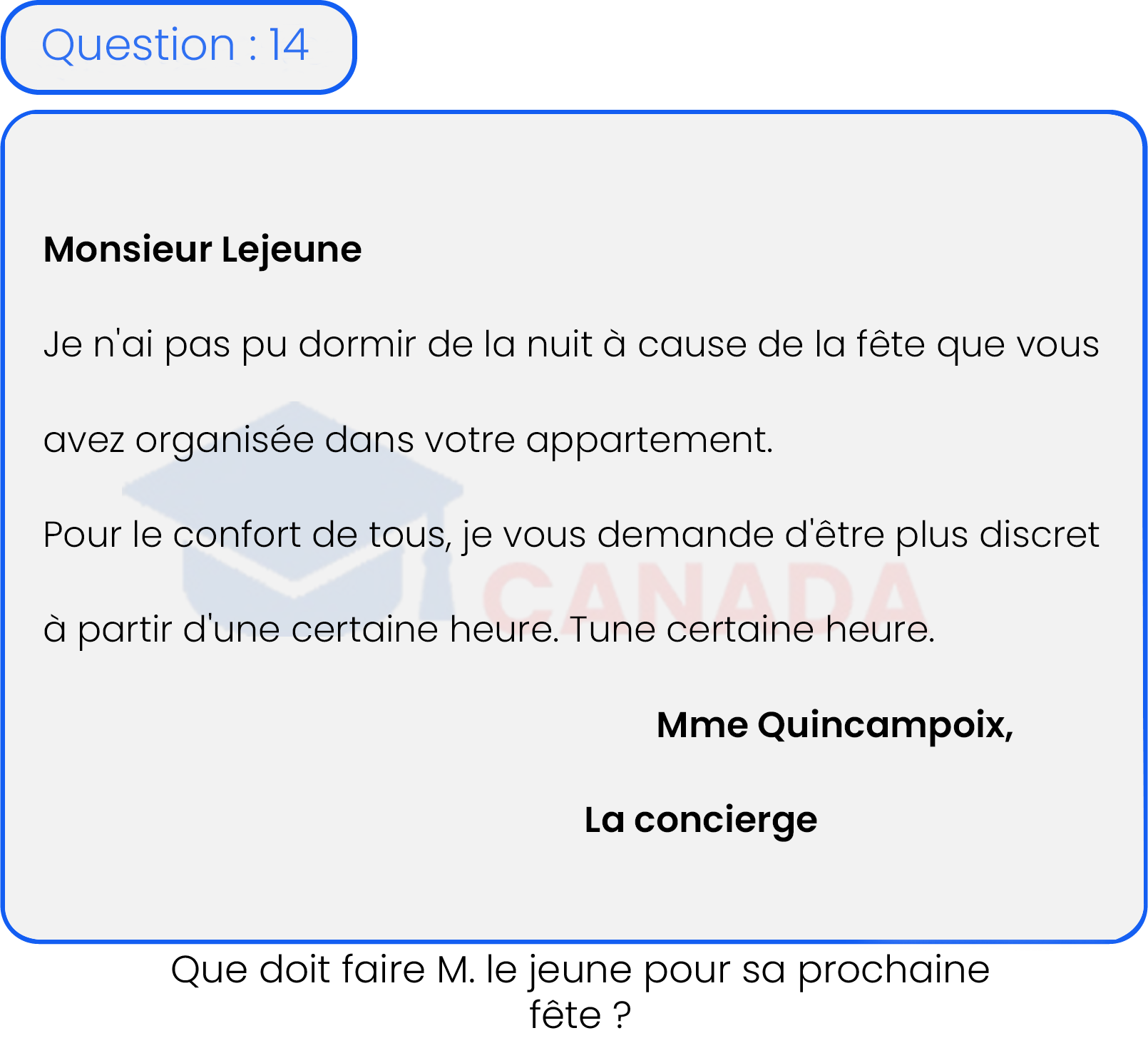 Question 14