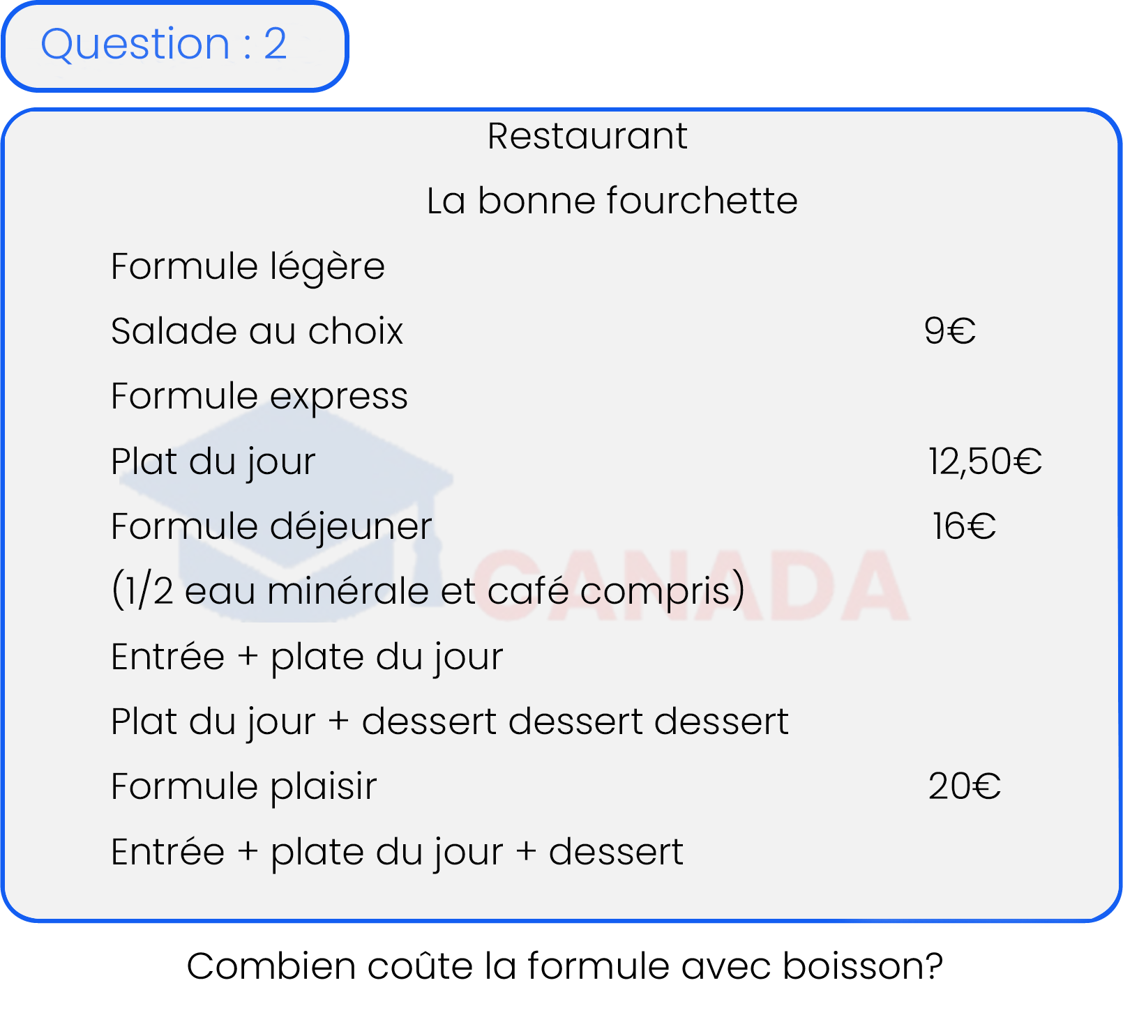 Question 2