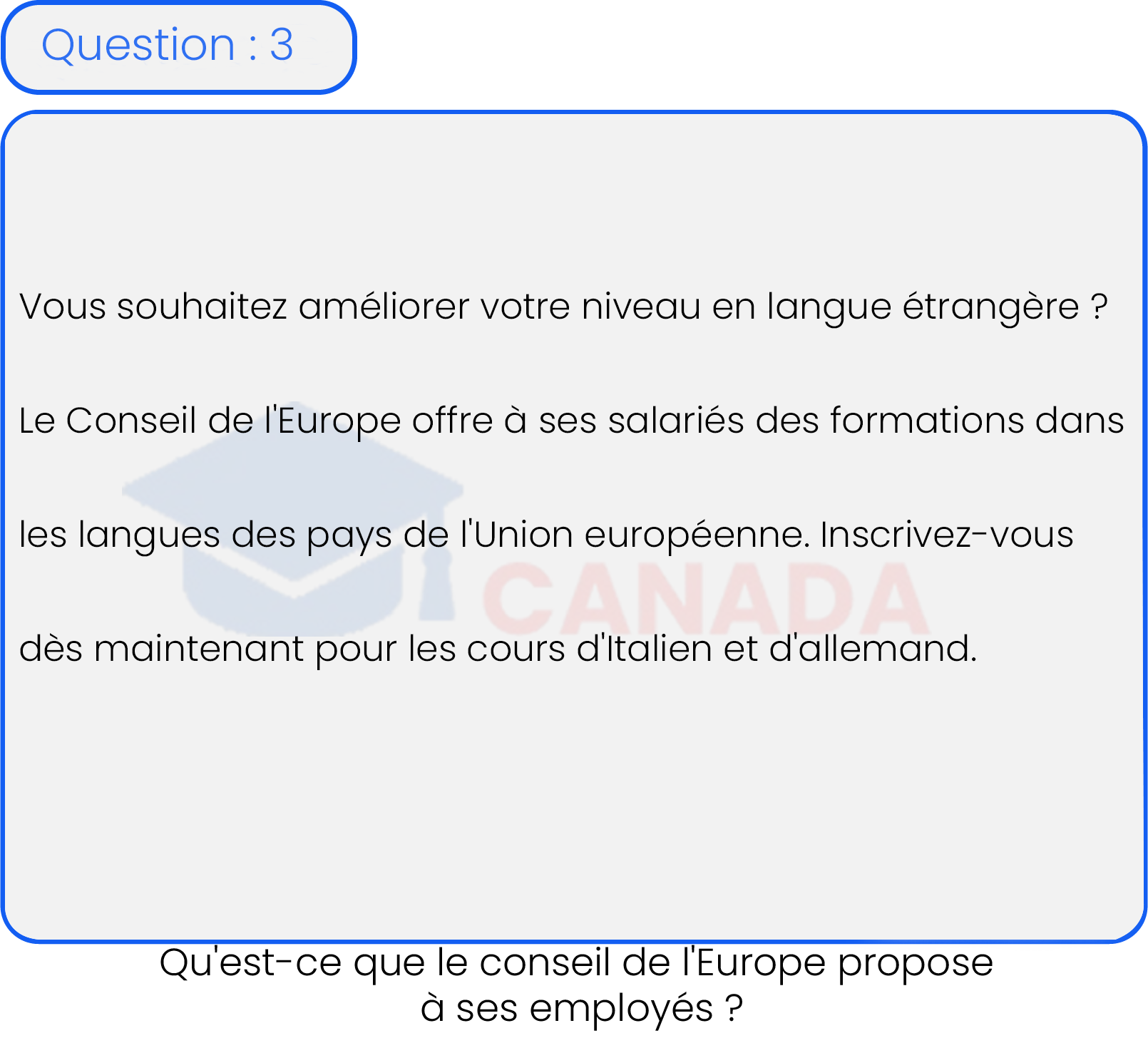 Question 3