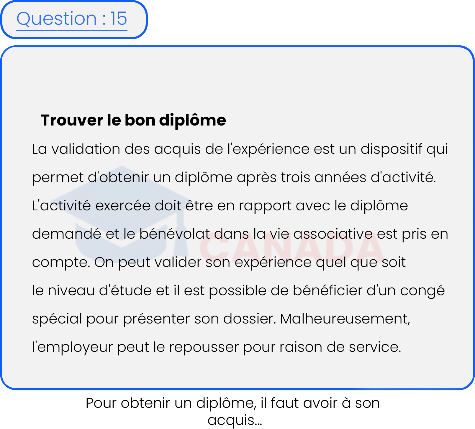 Question 15