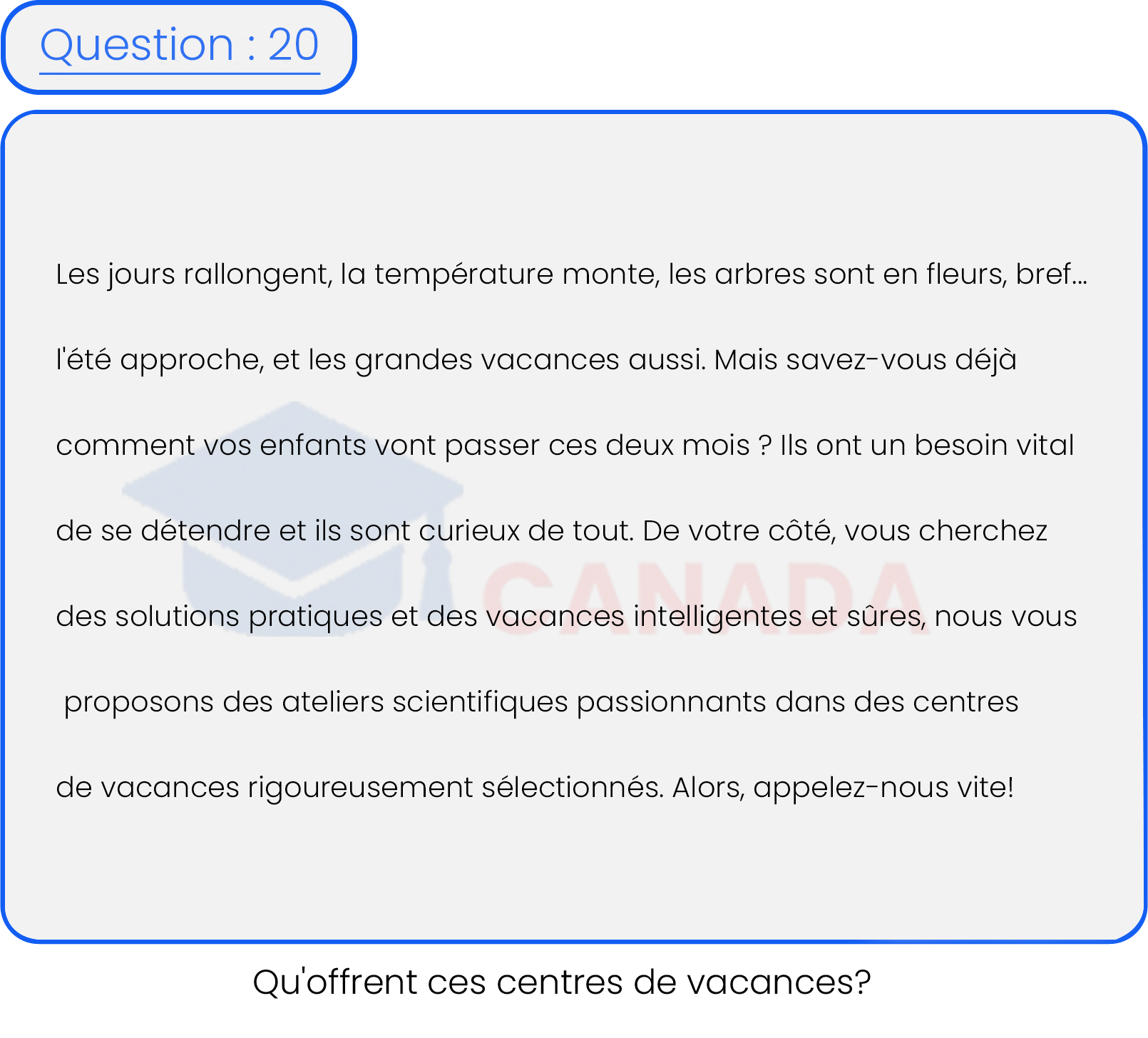 Question 20