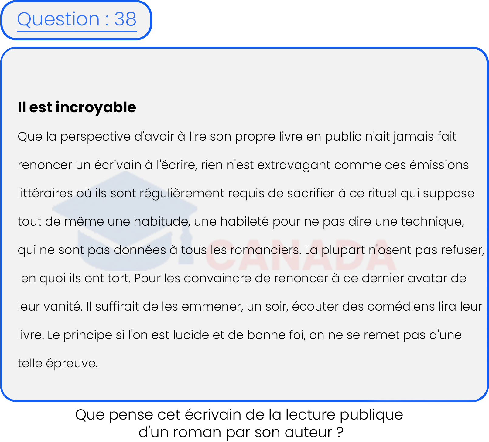 Question 38
