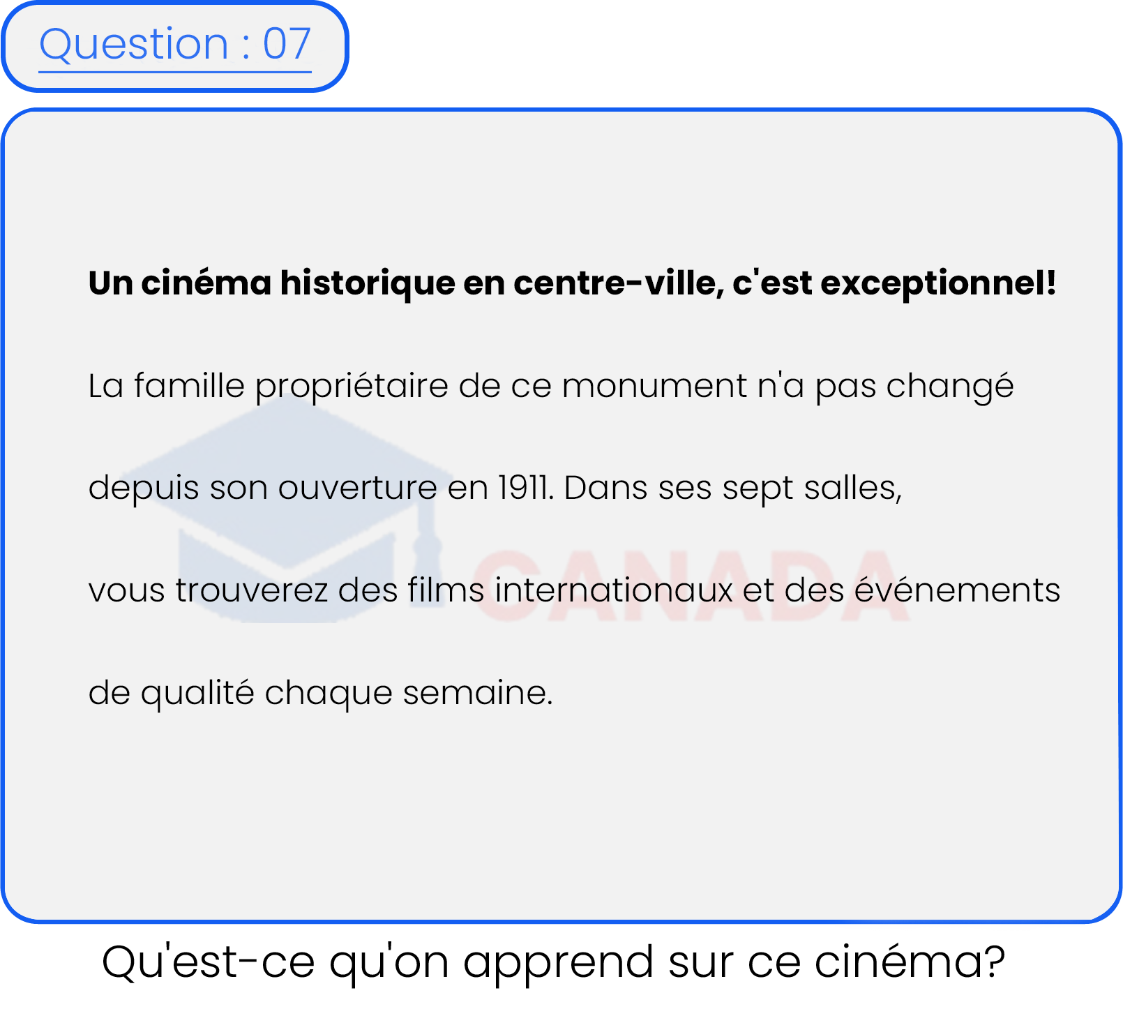 Question 7