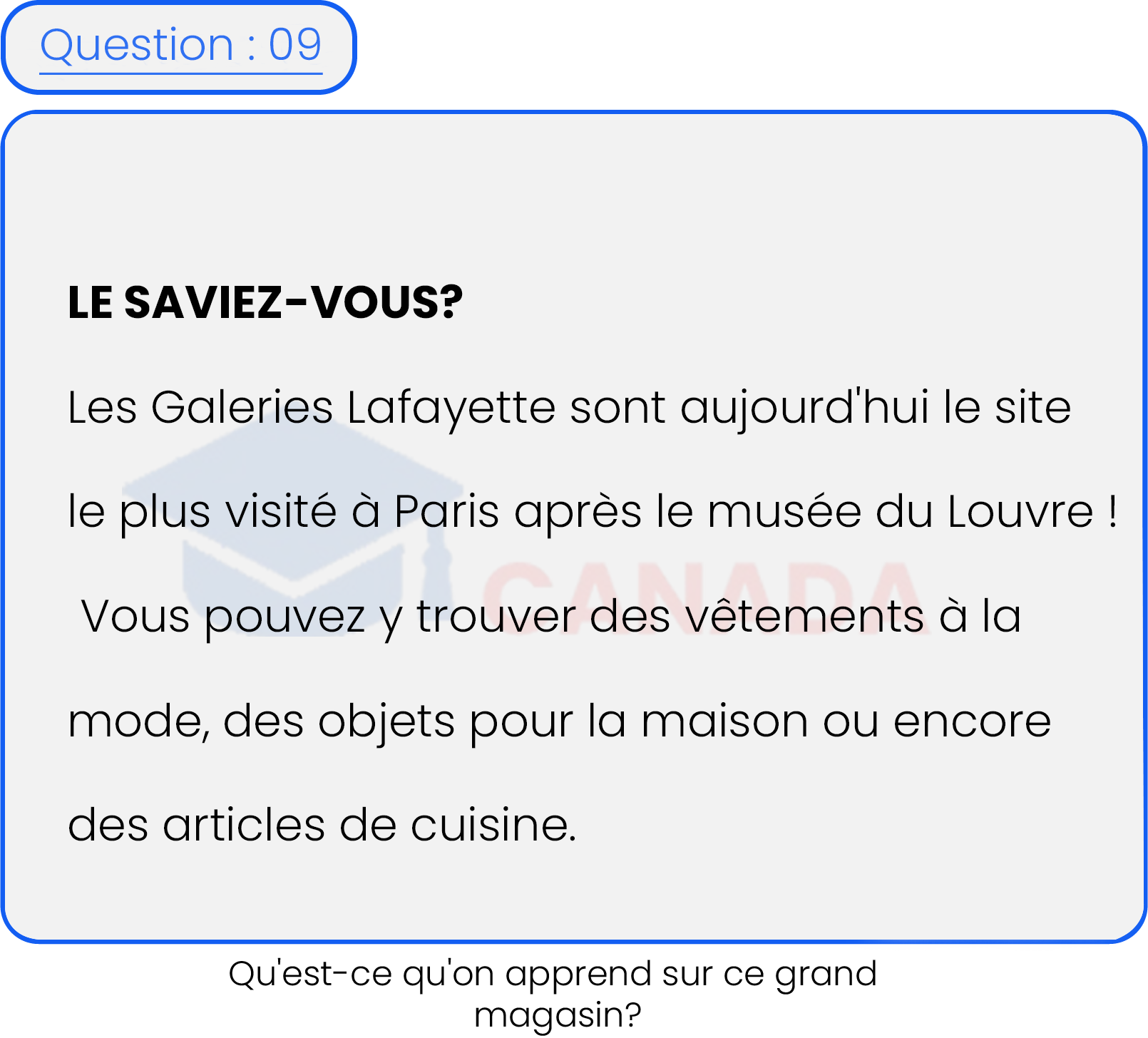 Question 9