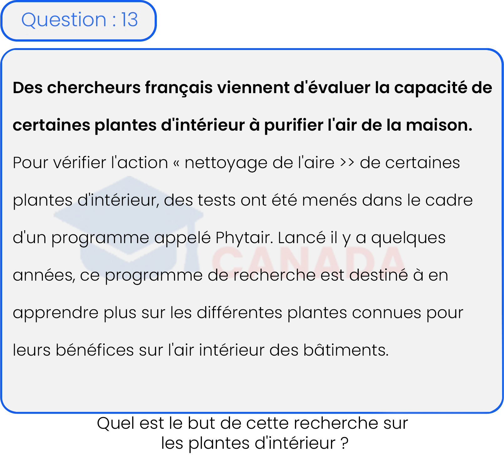 Question 13