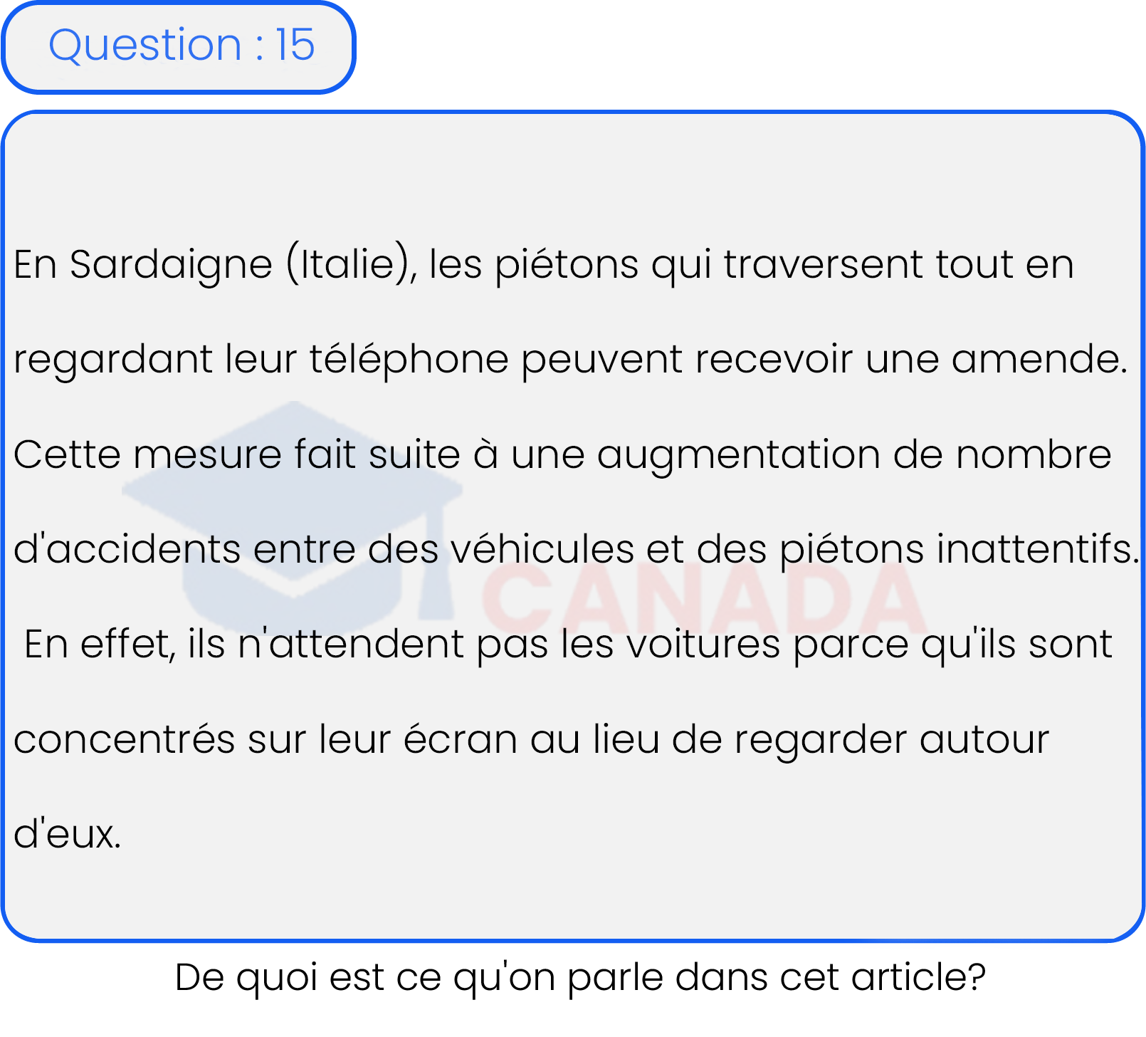 Question 15