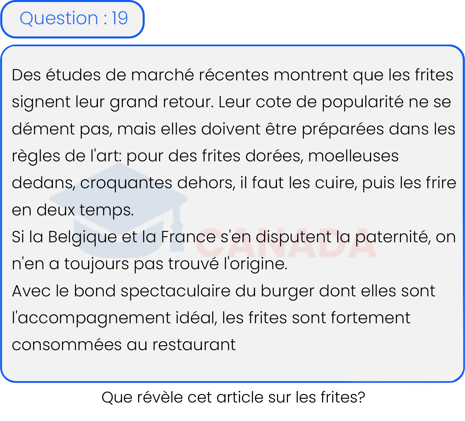 Question 19