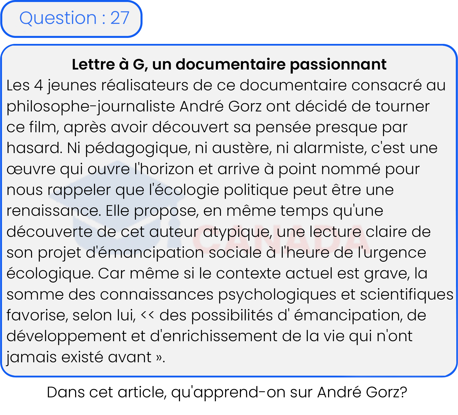 Question 27