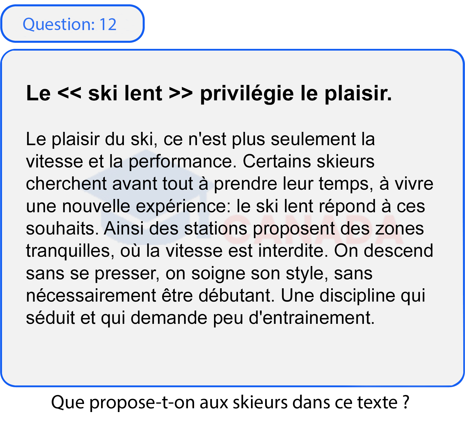 Question 12