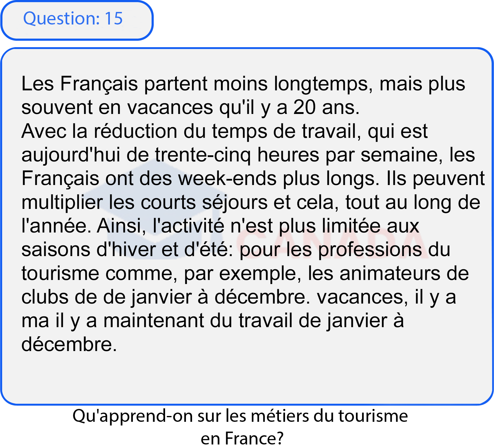 Question 15