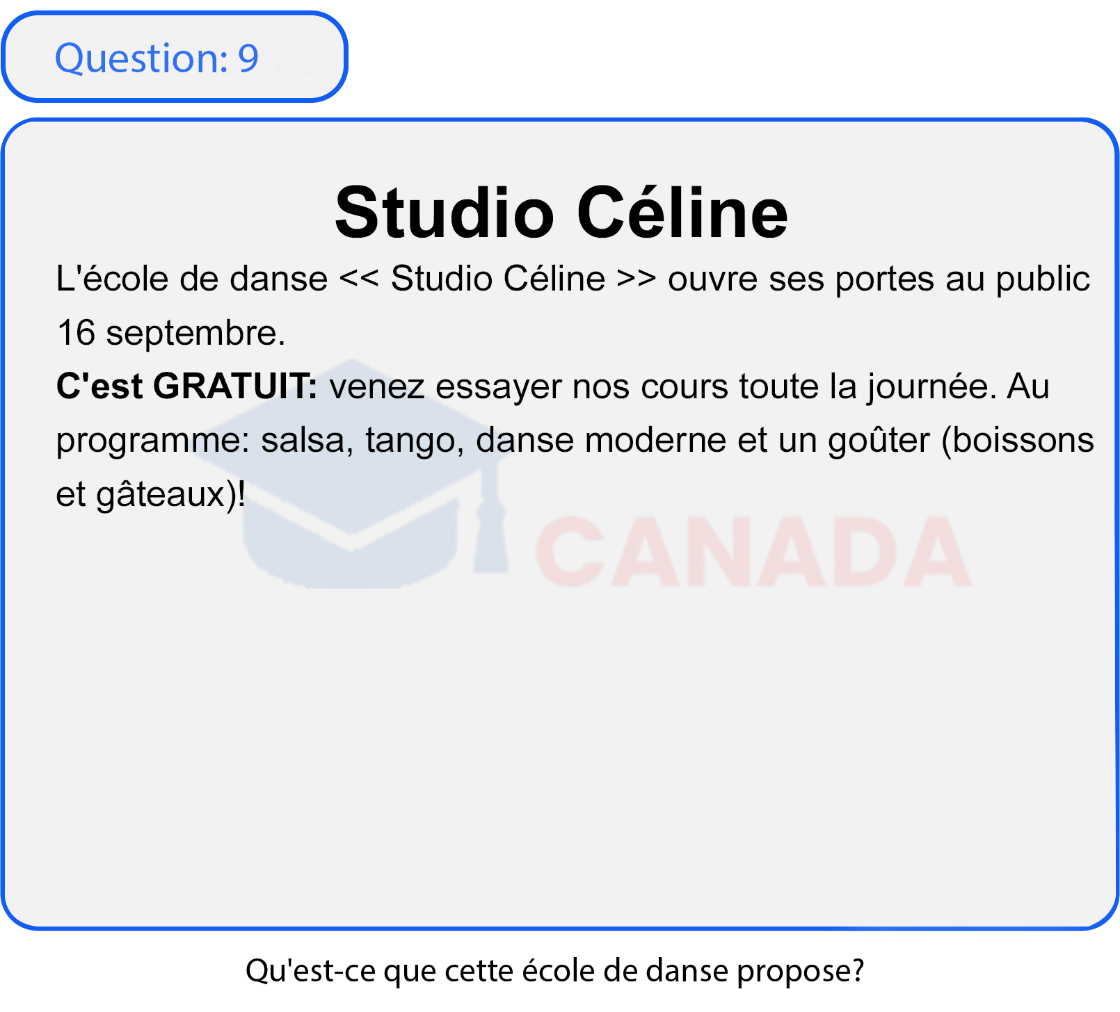 Question 9