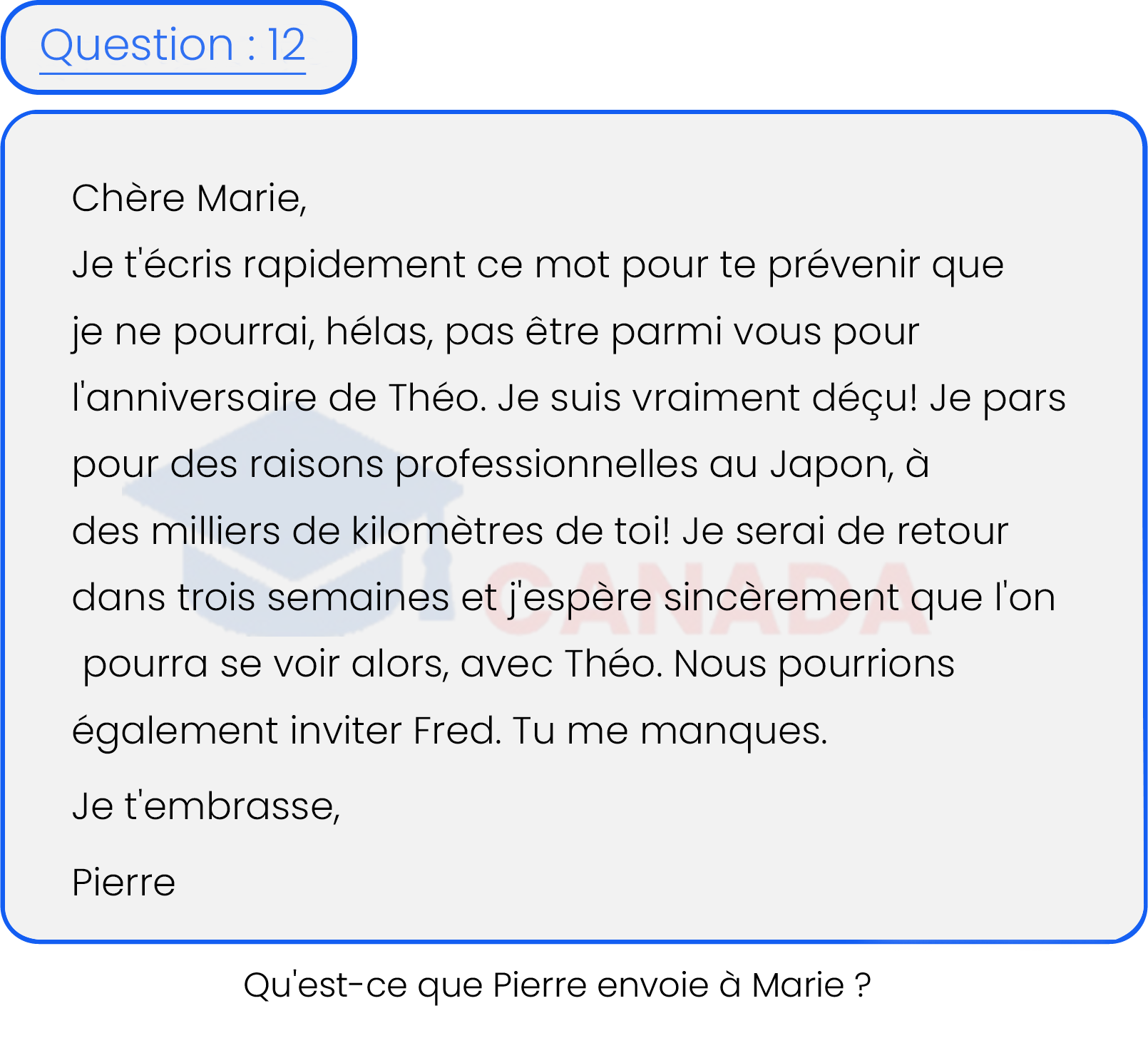 Question 12