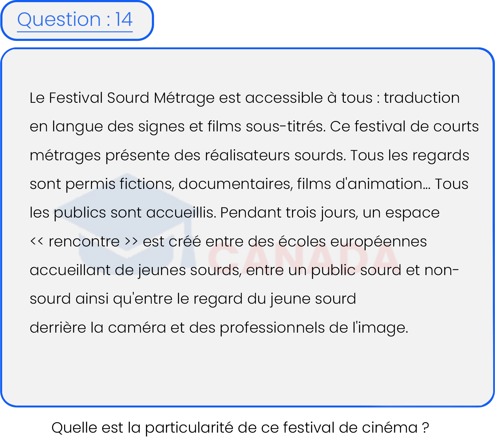 Question 14