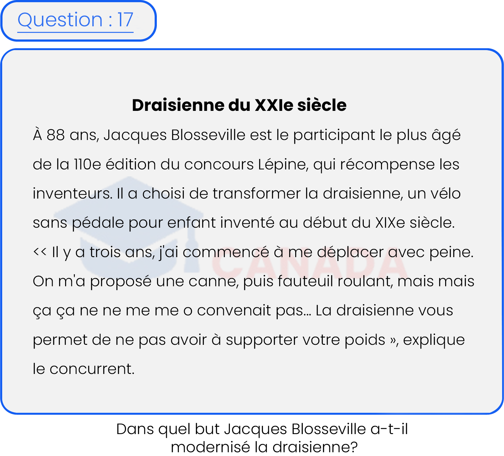Question 17