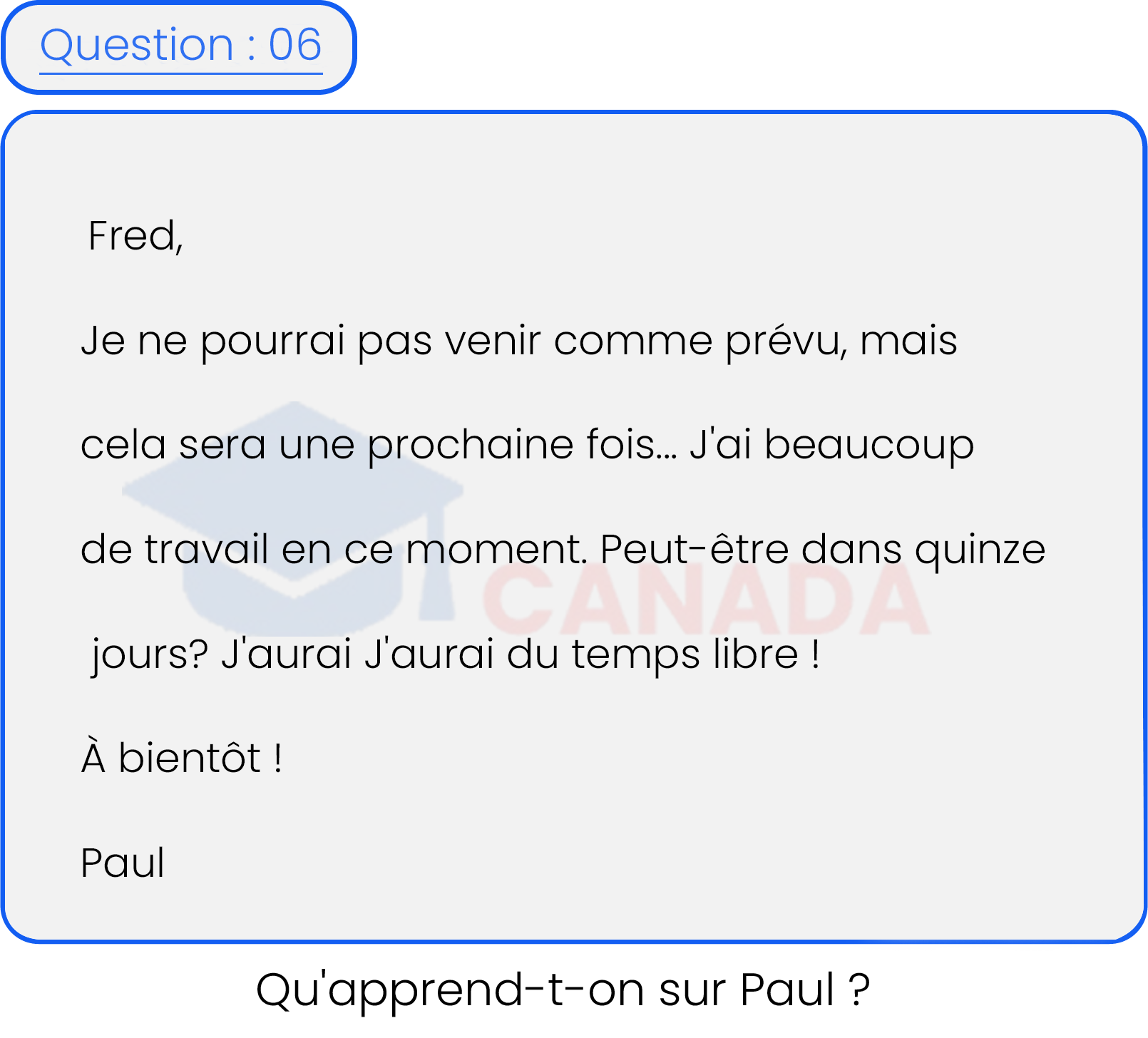 Question 6