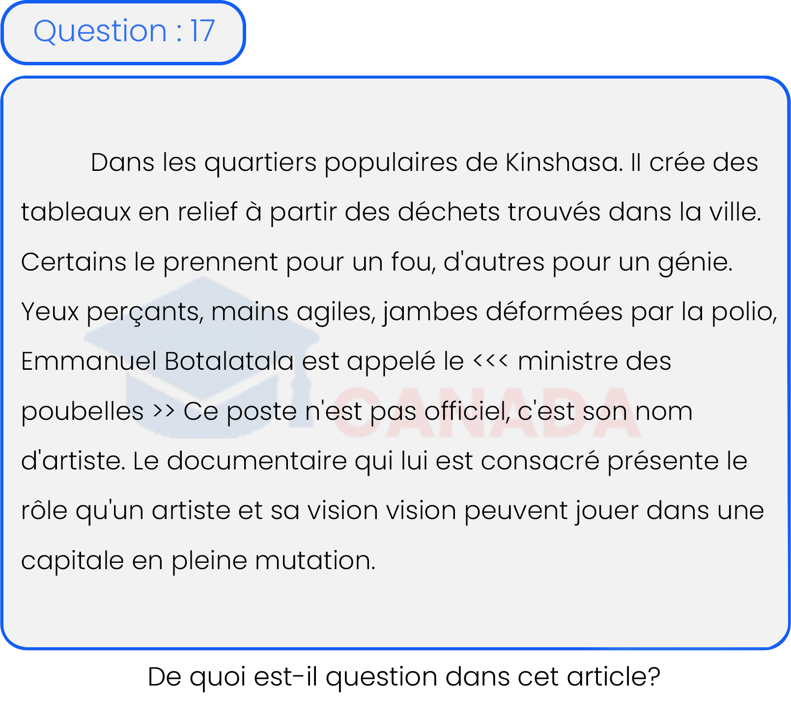 Question 17