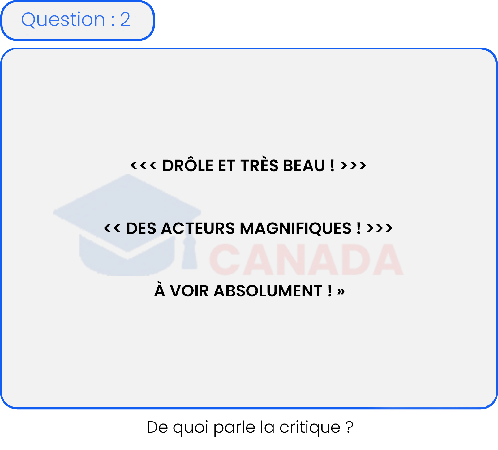 Question 2