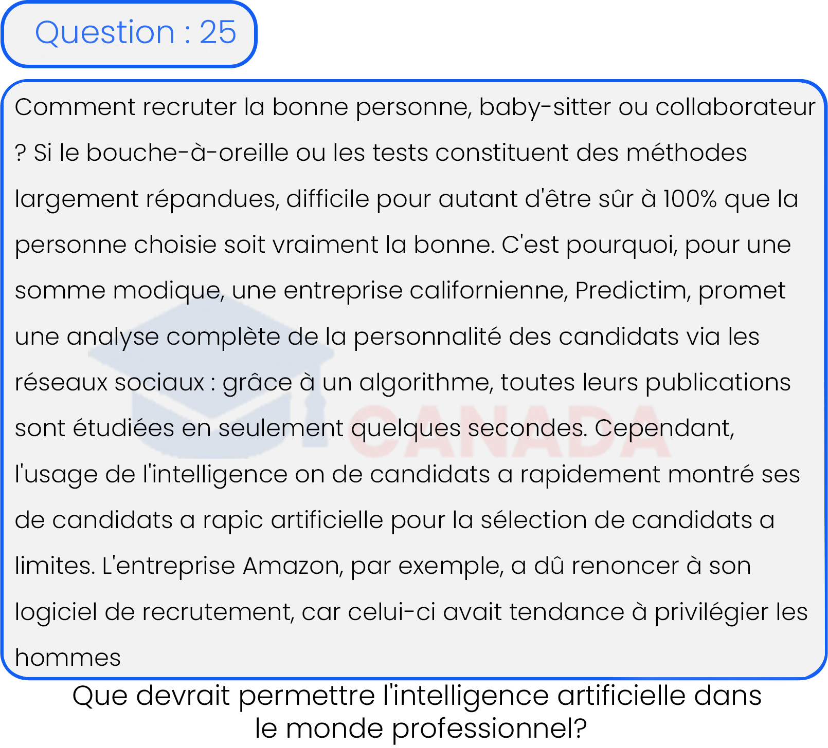Question 25