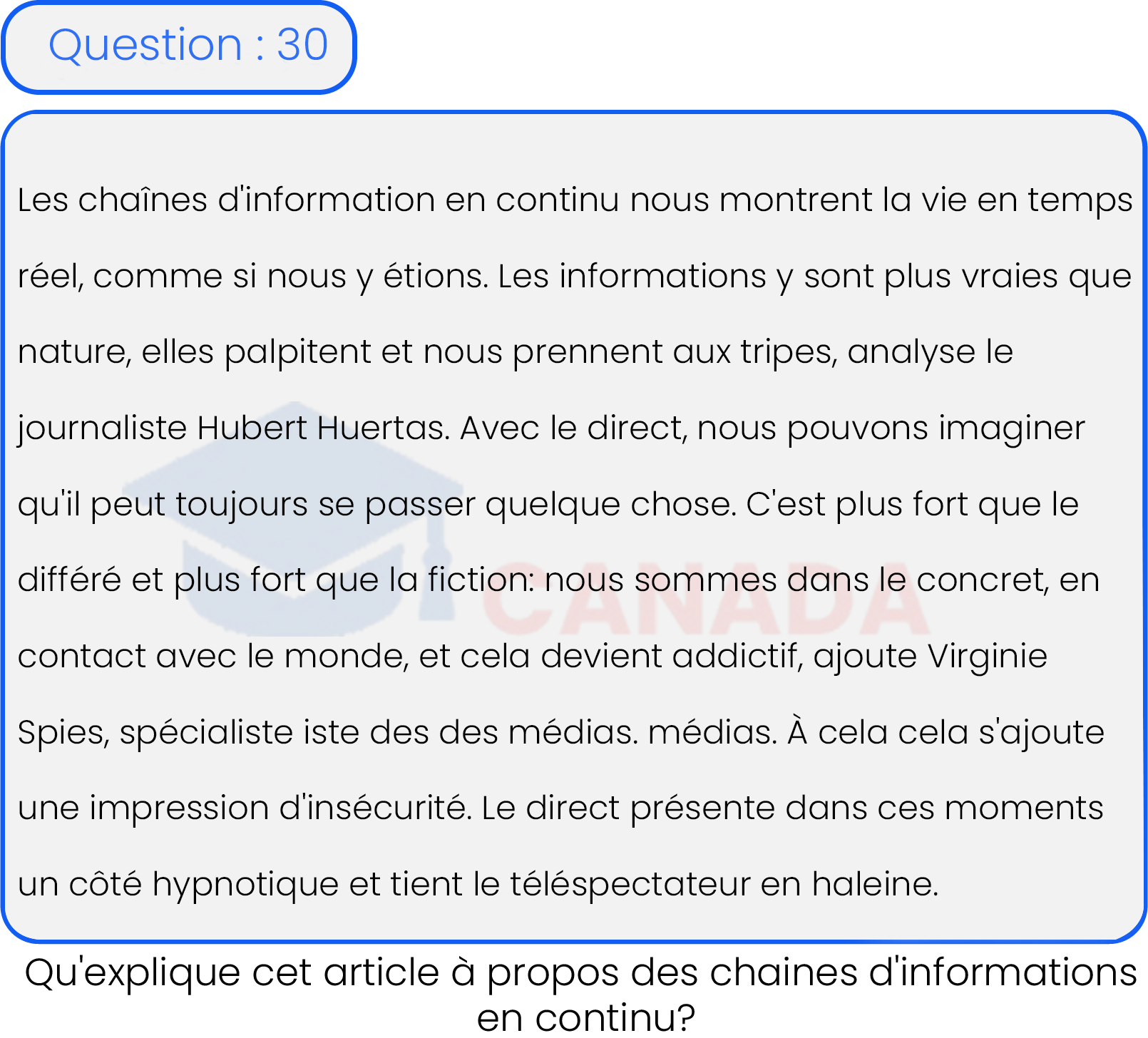 Question 30