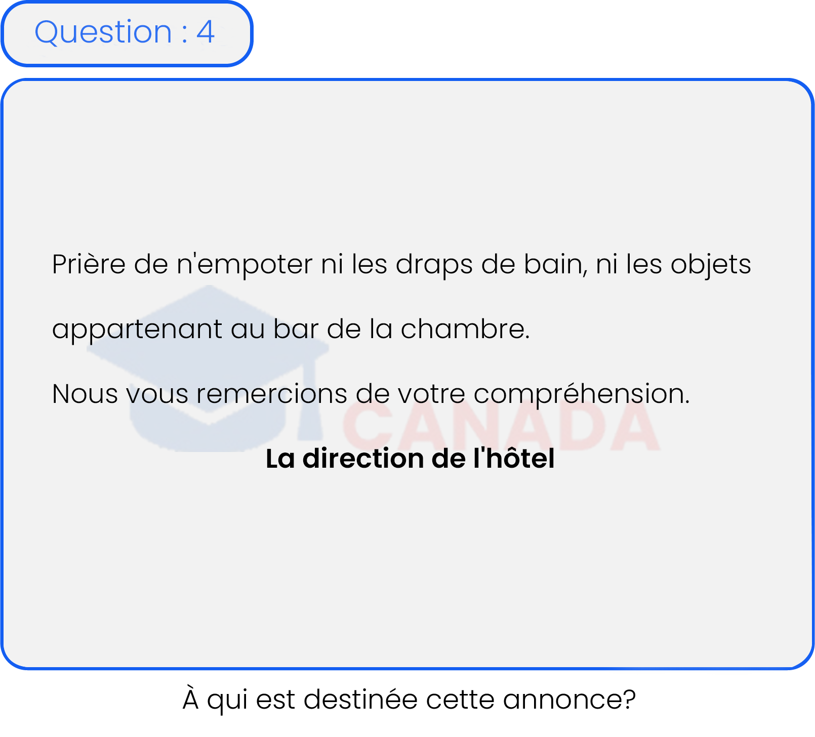 Question 4