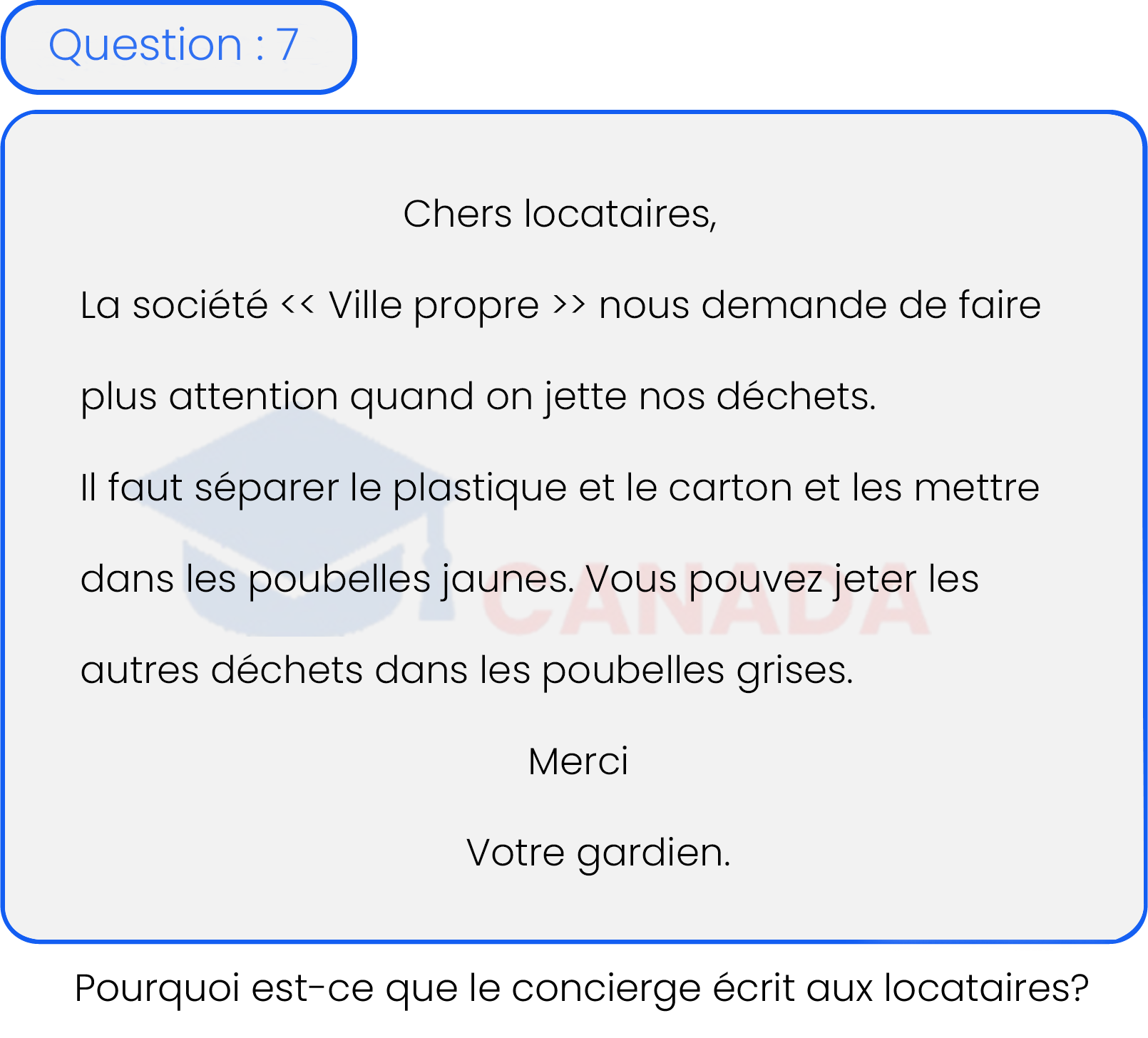 Question 7