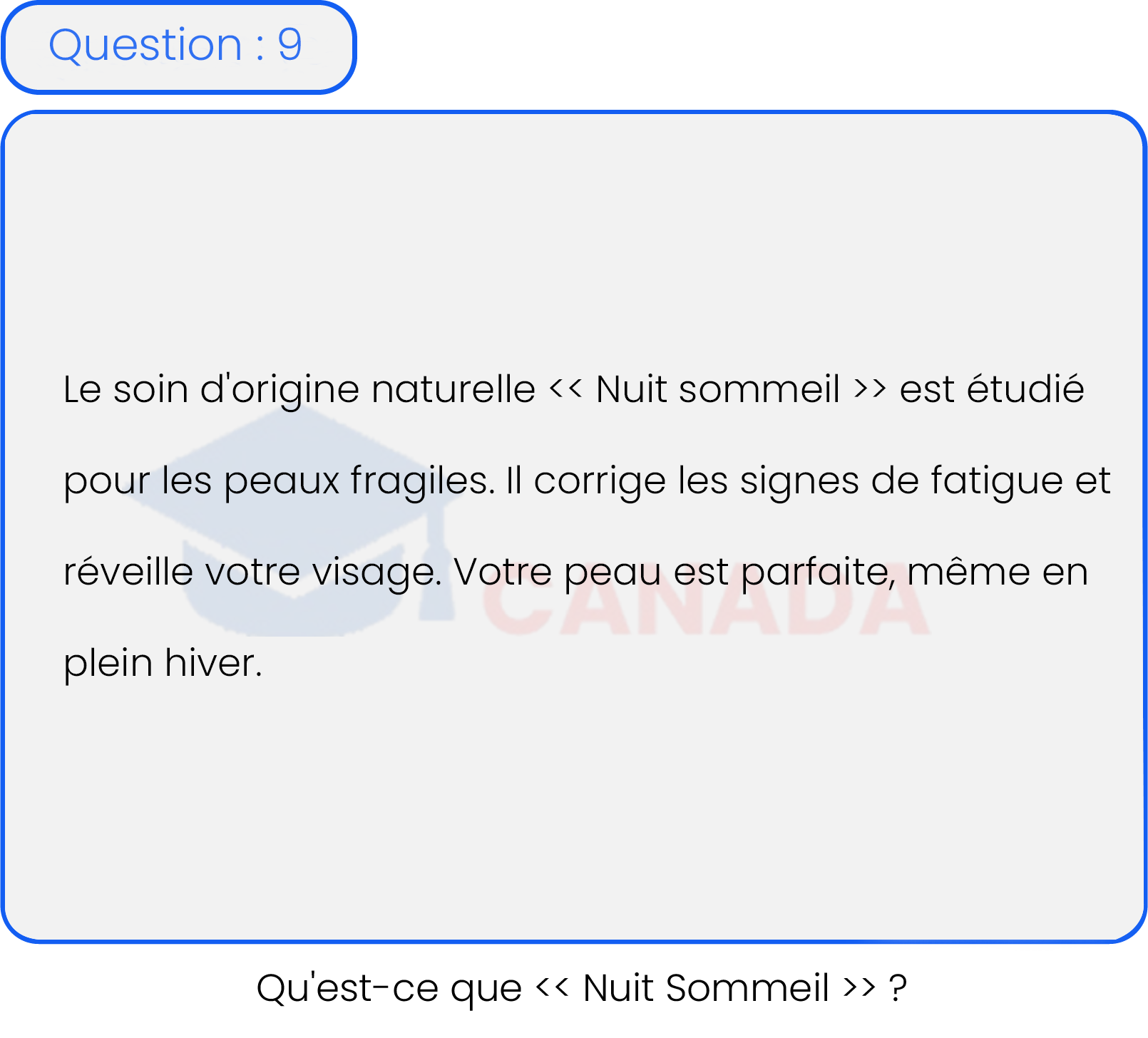 Question 9