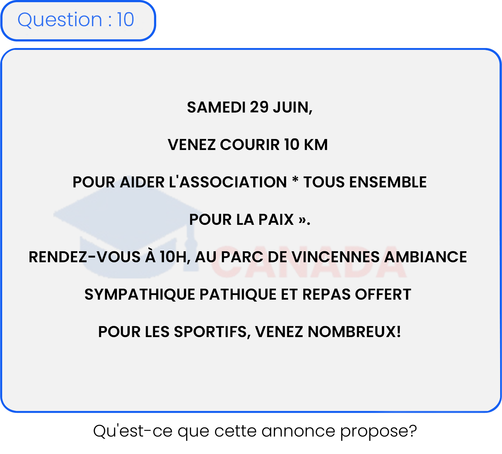 Question 10