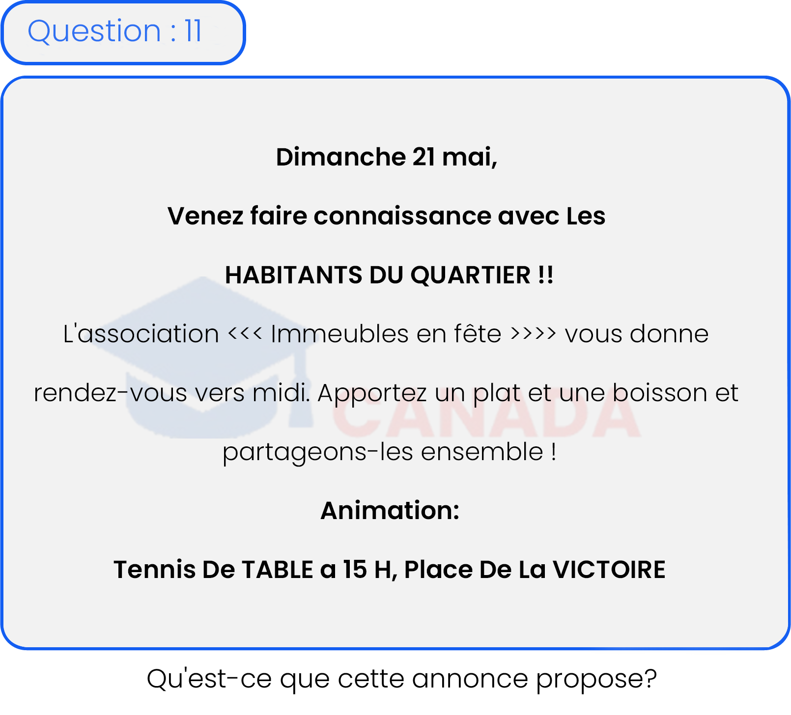 Question 11