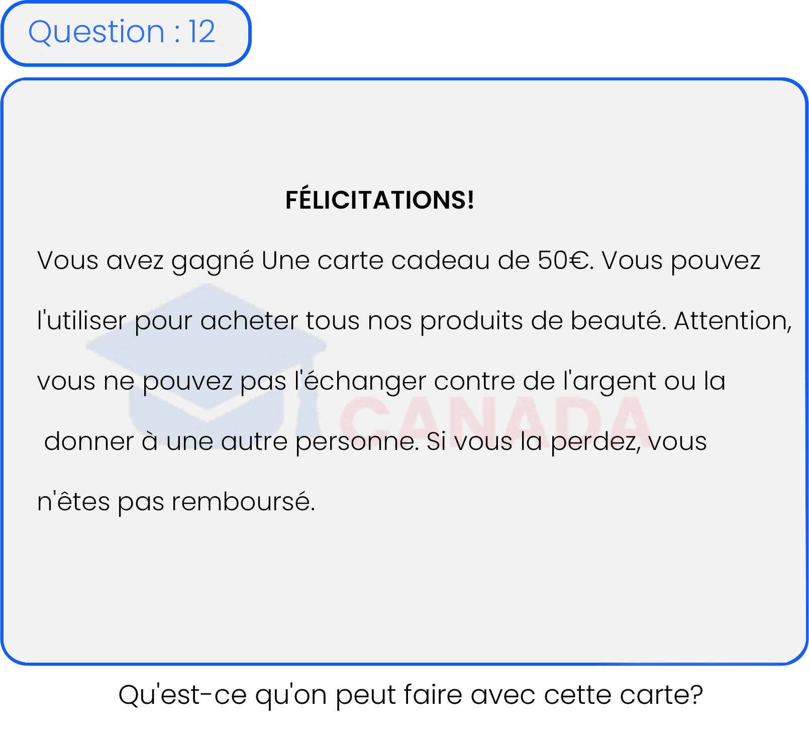 Question 12