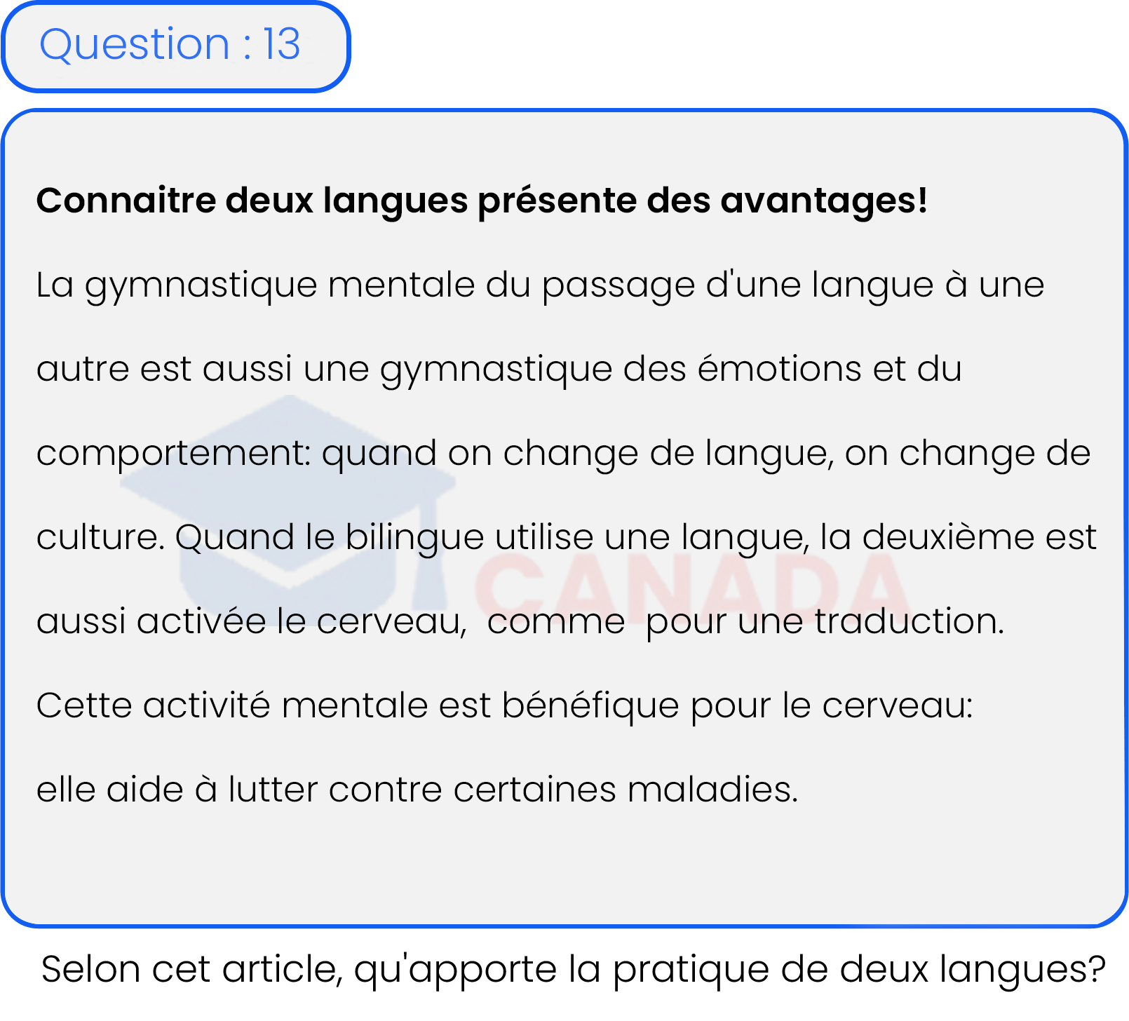 Question 13